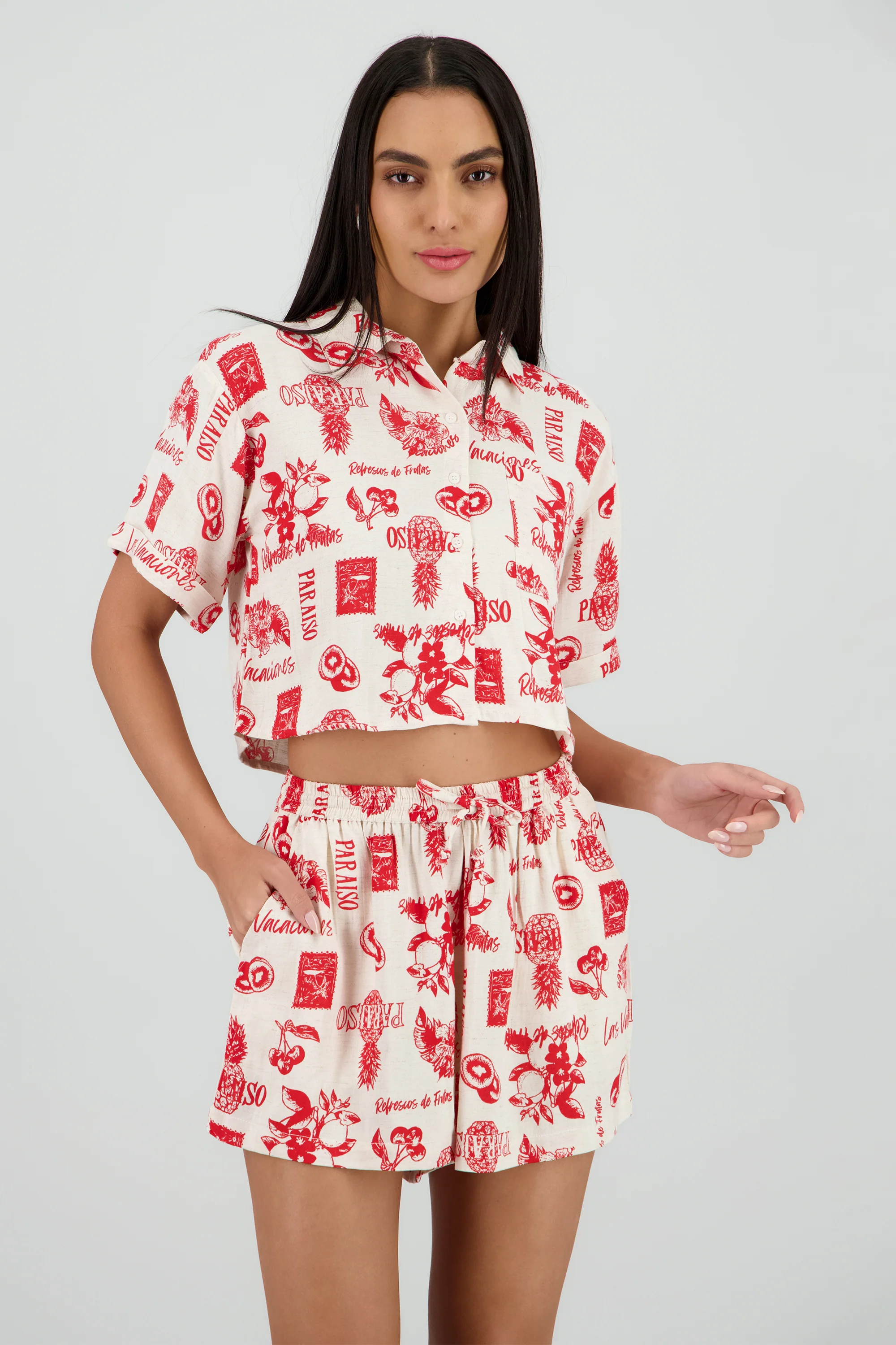 Camisa estampado frutas - Image 2