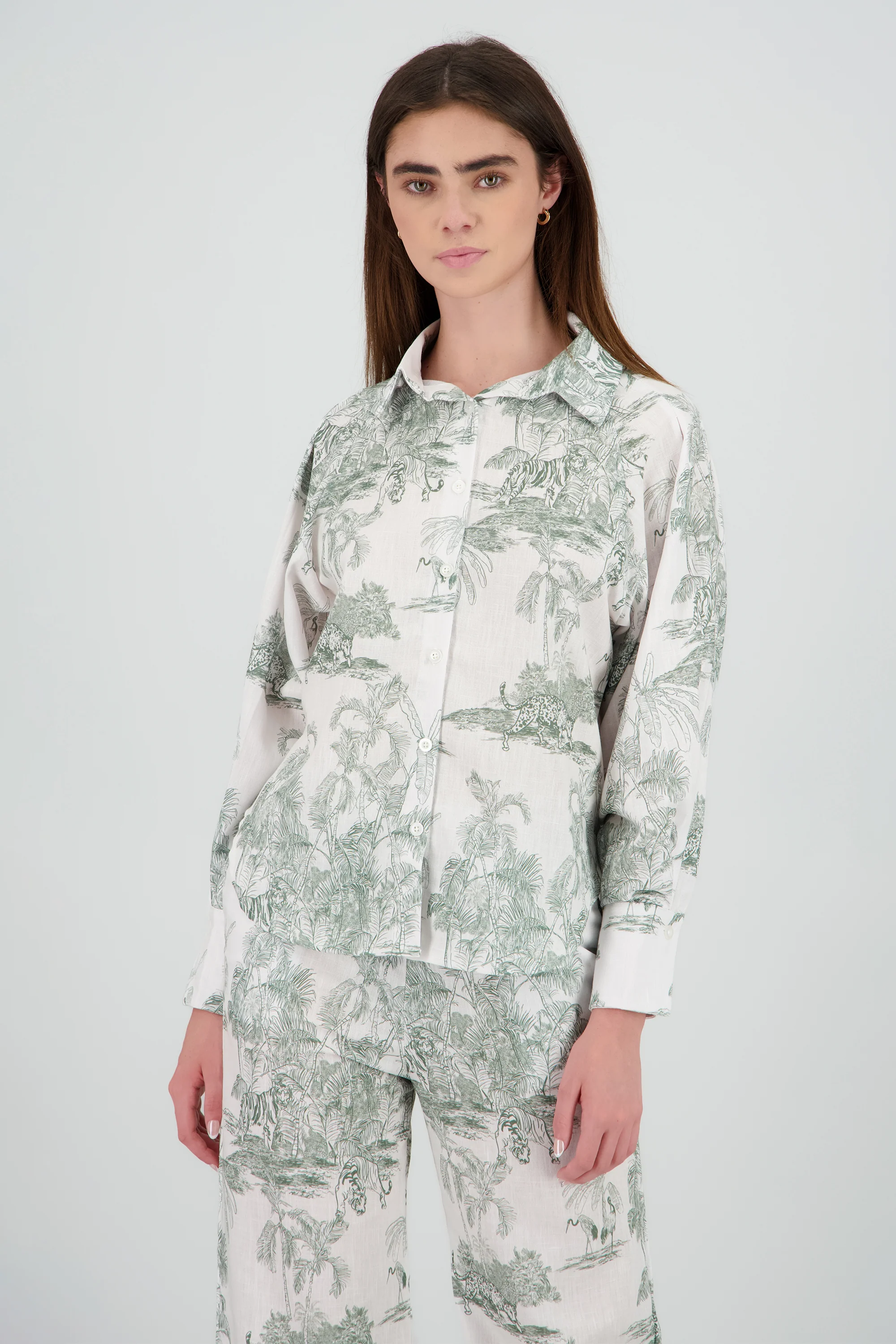 Camisa estampado tropical - Image 2