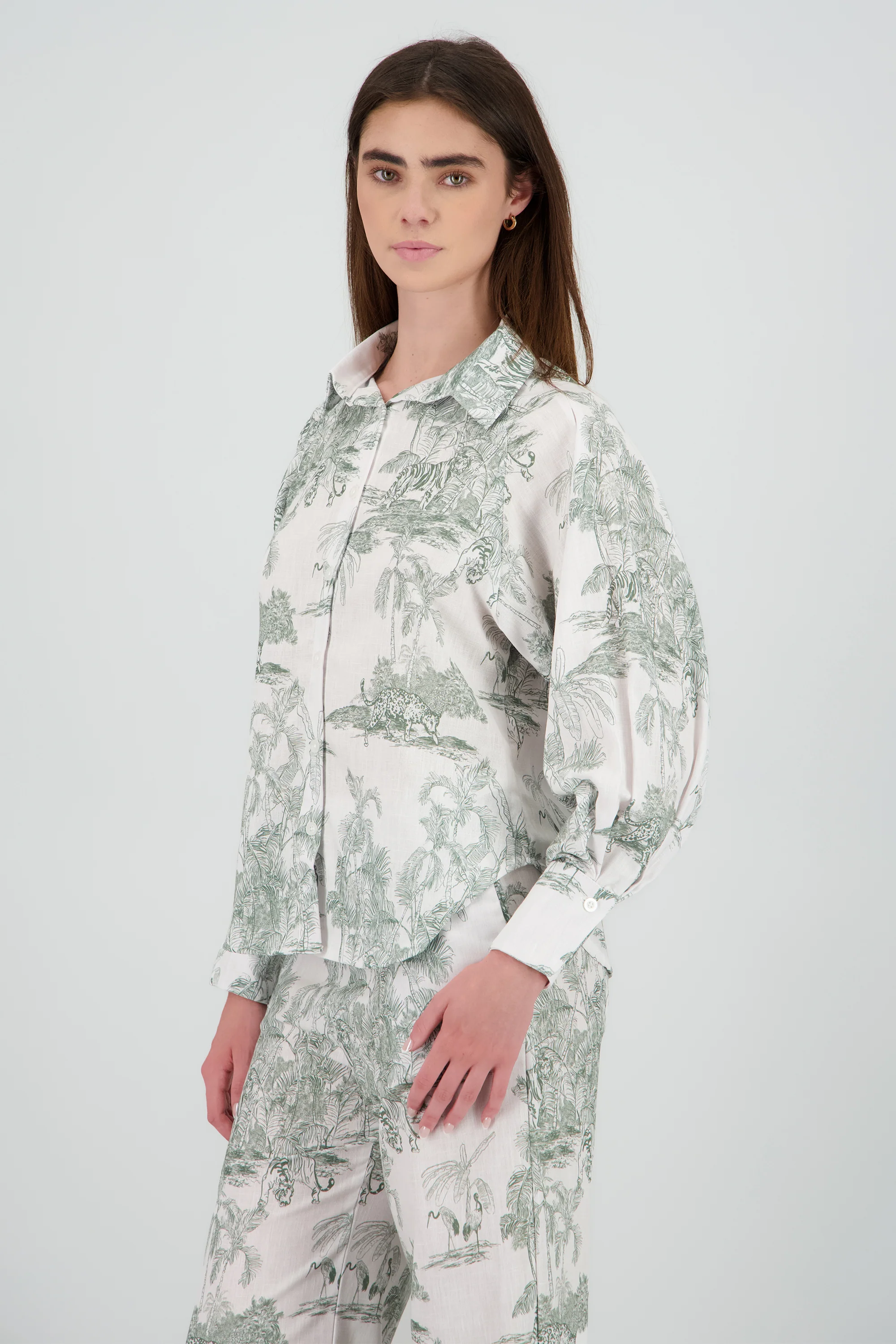 Camisa estampado tropical - Image 3