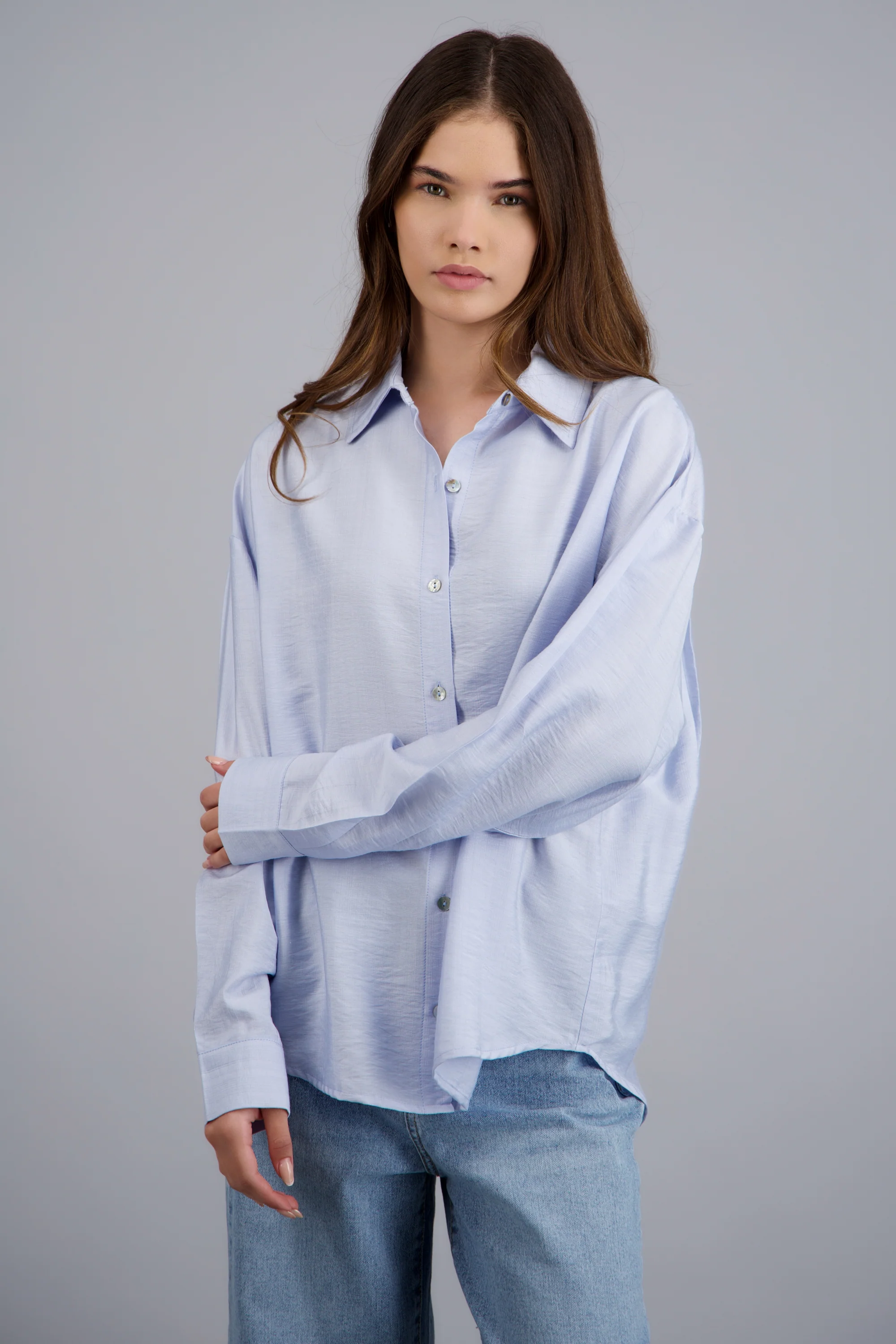 Camisa larga con puños - Image 3