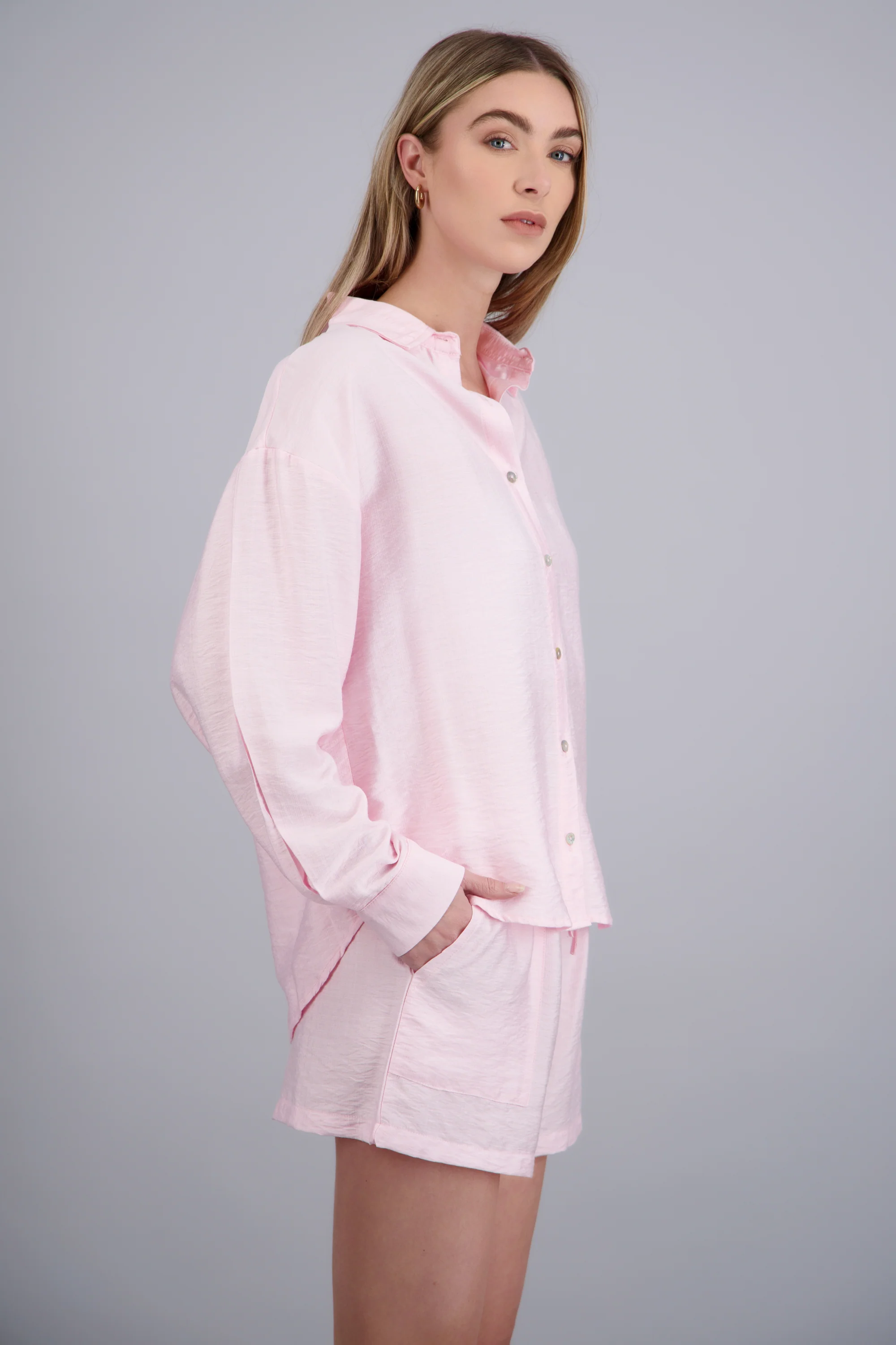 Camisa larga con puños - Image 3
