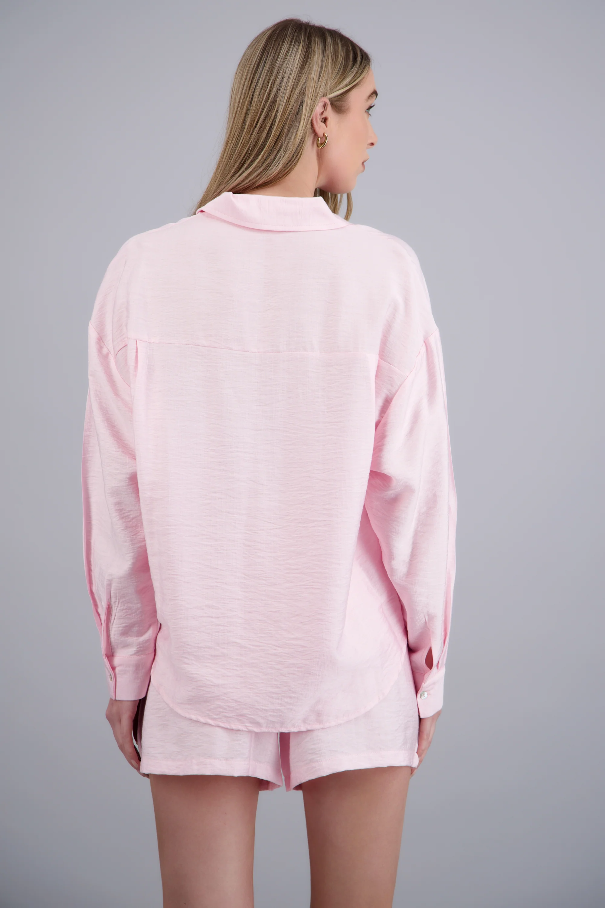 Camisa larga con puños - Image 4