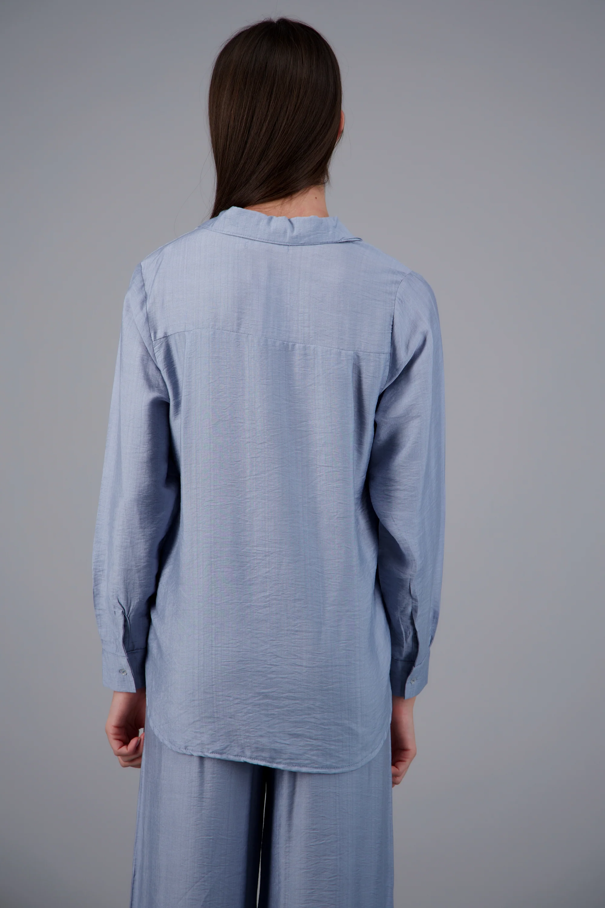Camisa larga textura - Image 4