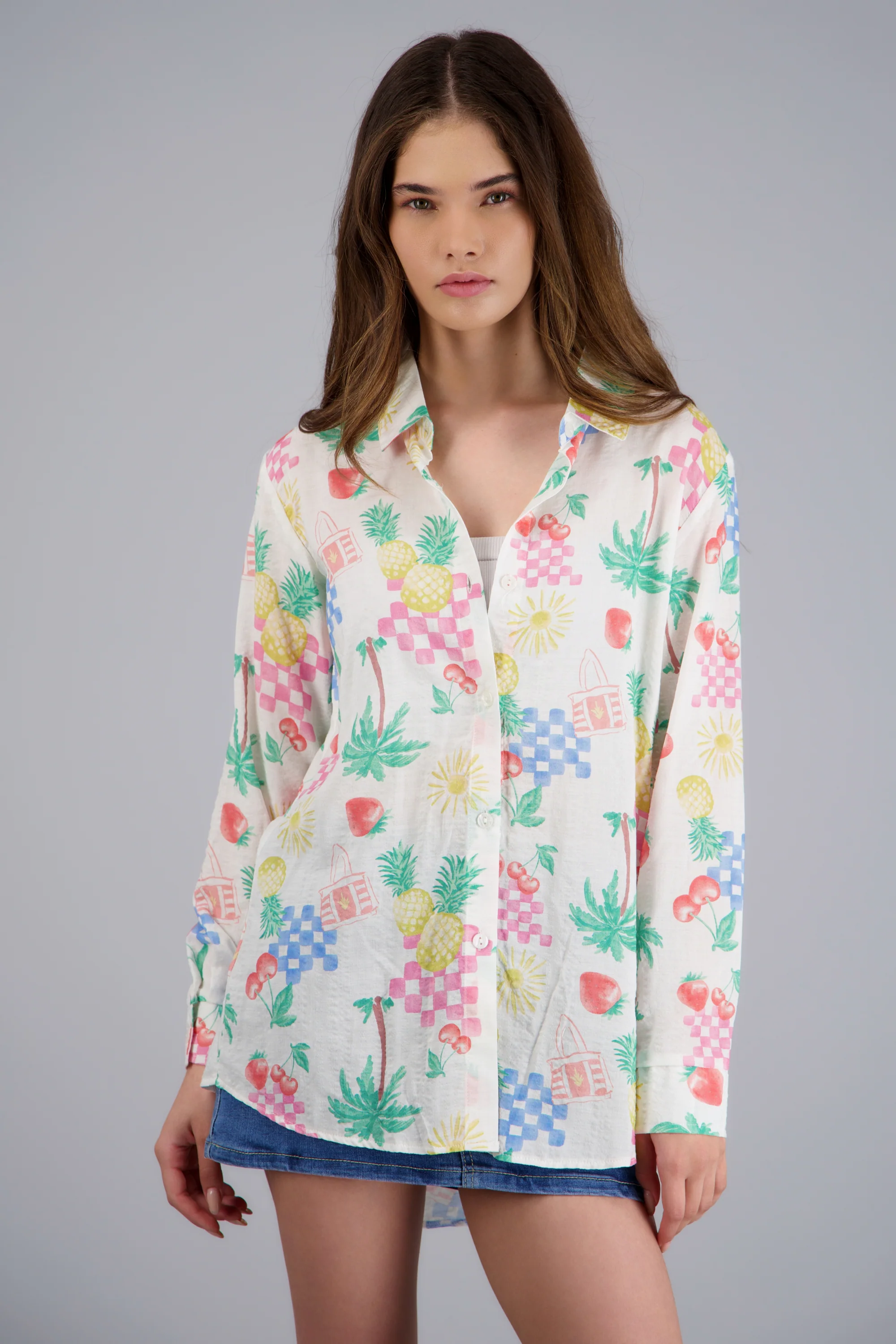 Camisa ligera estampado