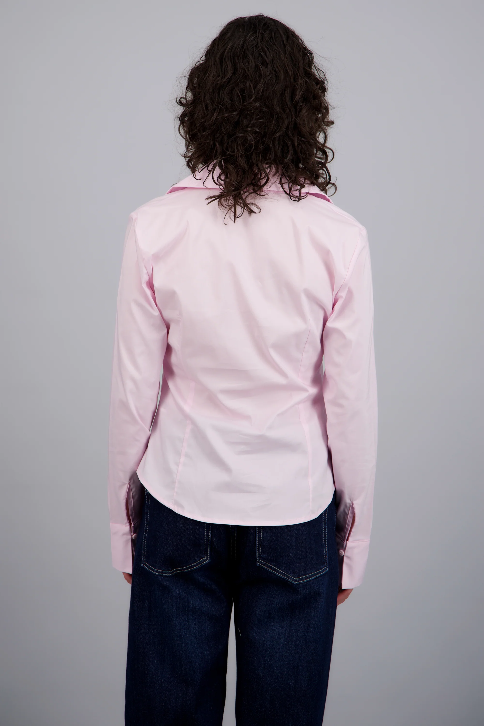 Camisa manga larga detalle cortes - Image 4