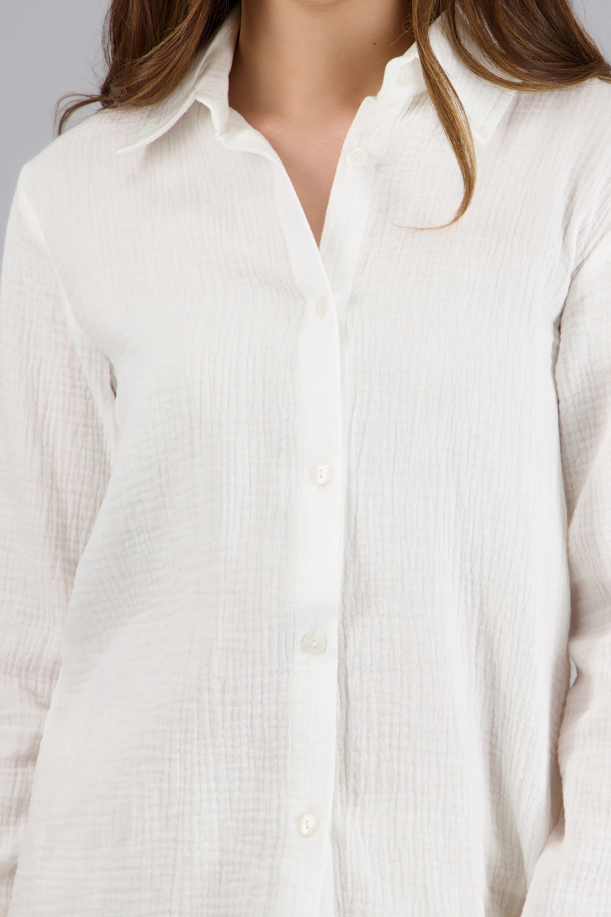 Camisa oversize detalle textura - Image 5