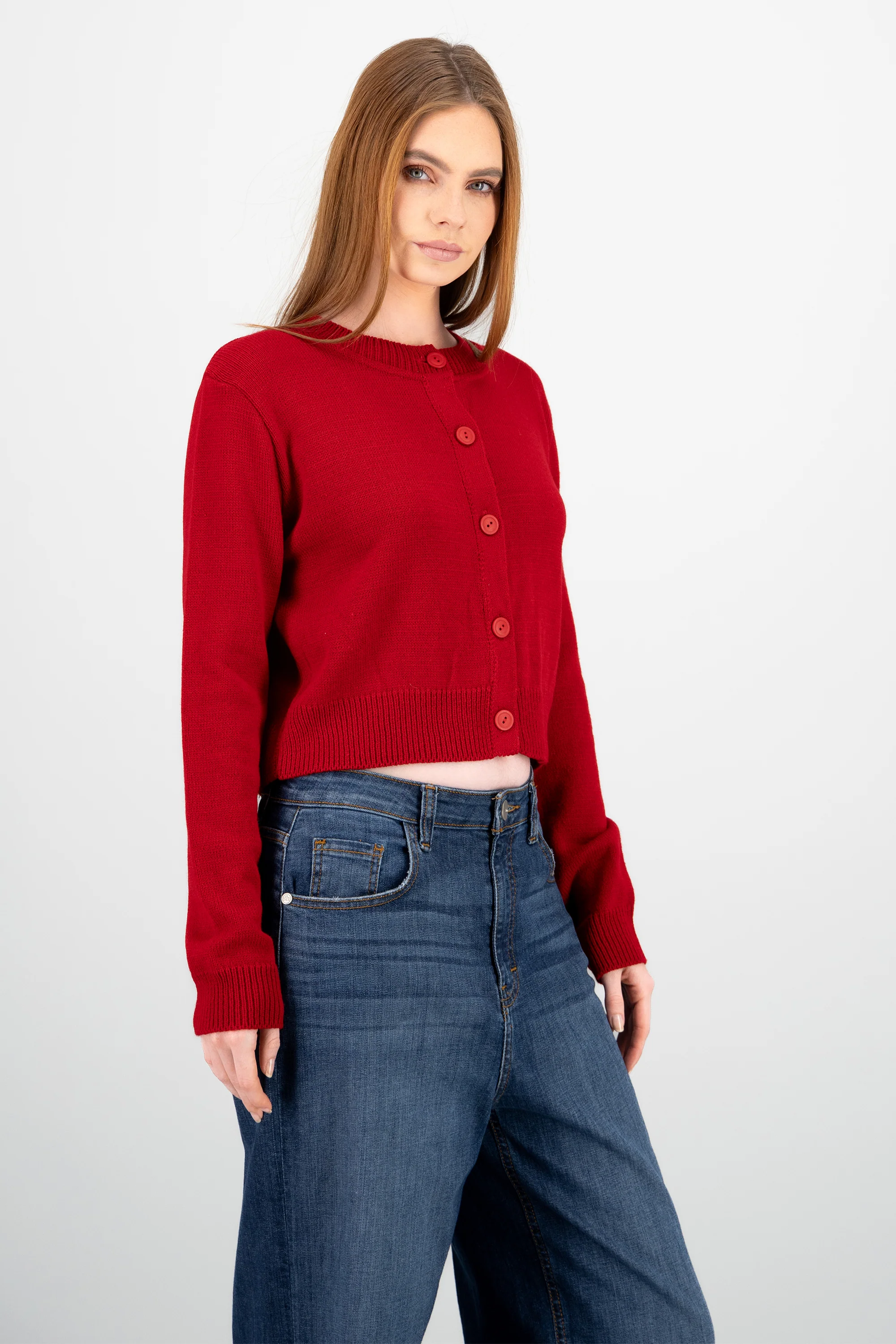 CARDIGAN BOTONES LISO - Image 3
