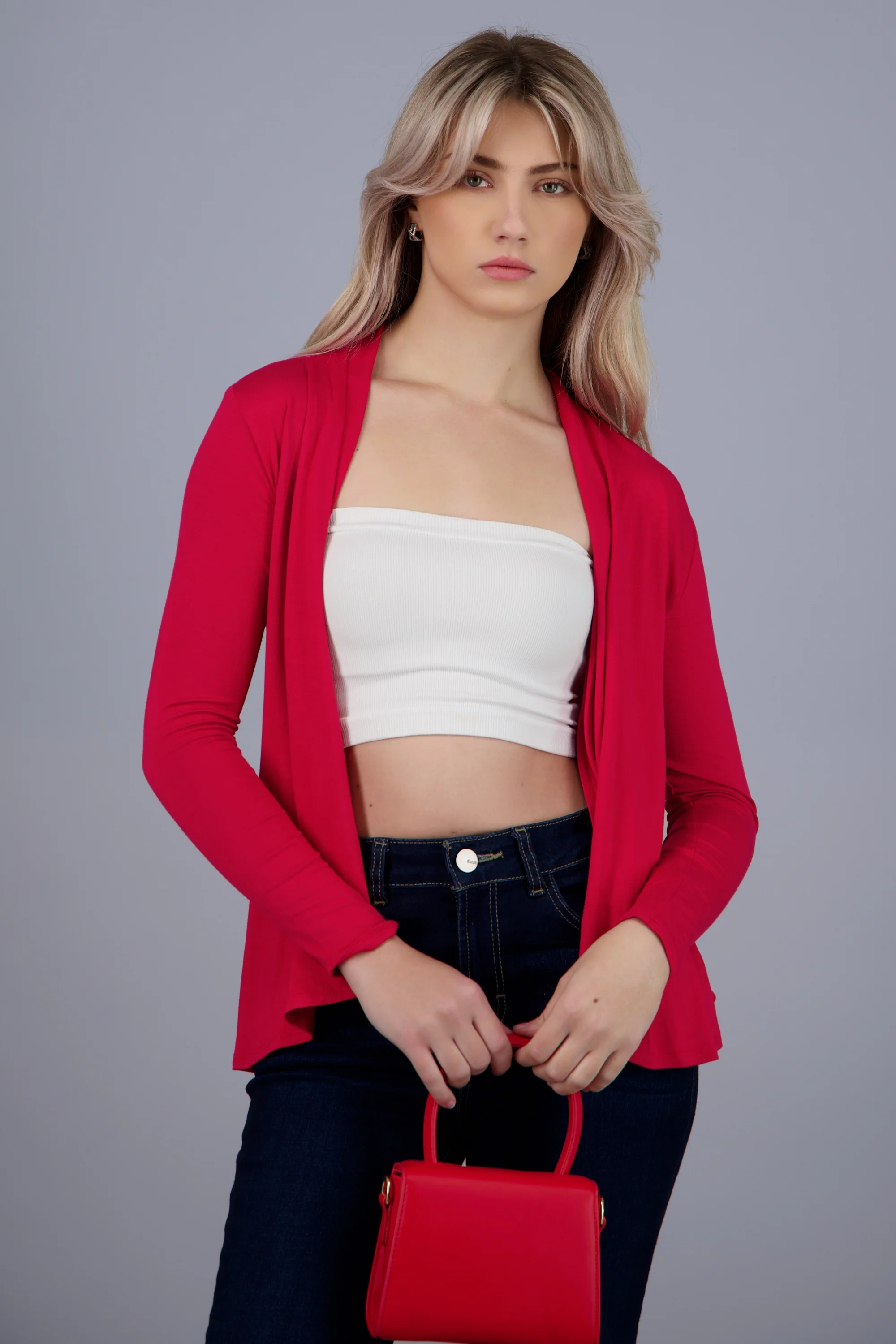 CARDIGAN SOLIDO M/L