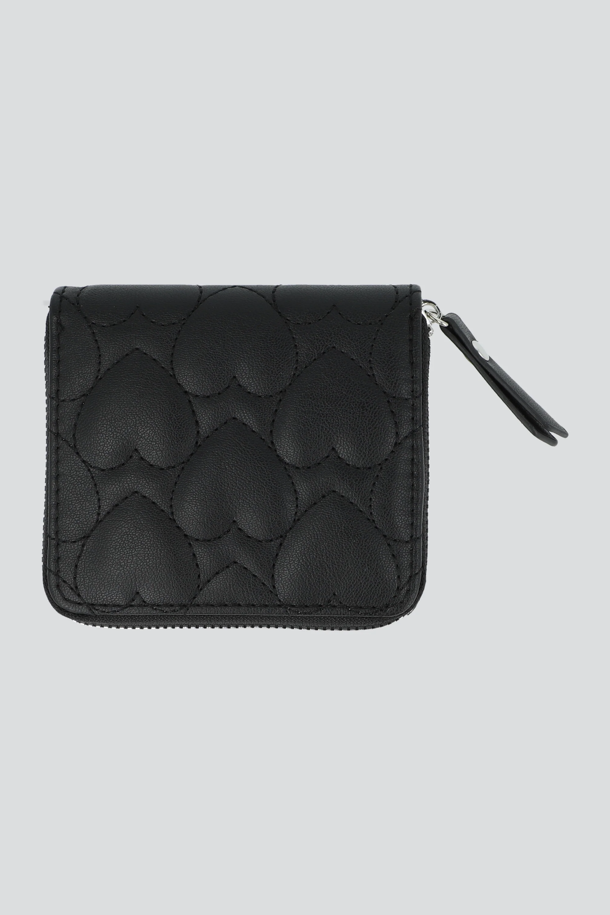 Cartera corazones relieve
