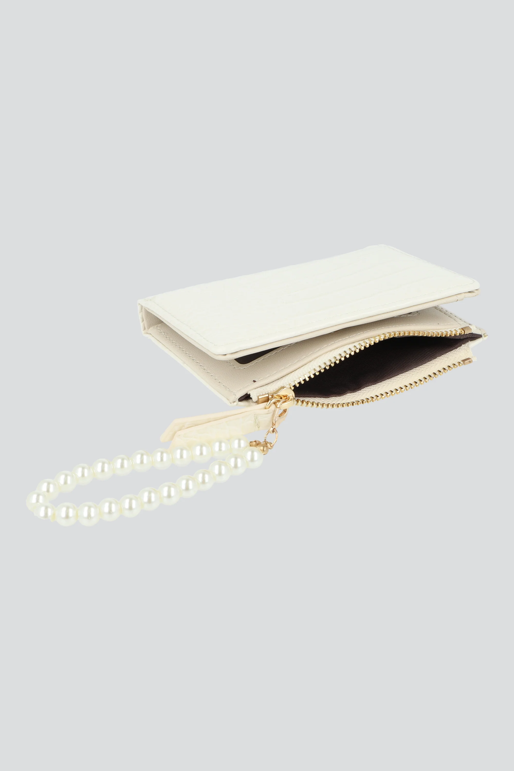 Cartera croco charm perlas - Image 3