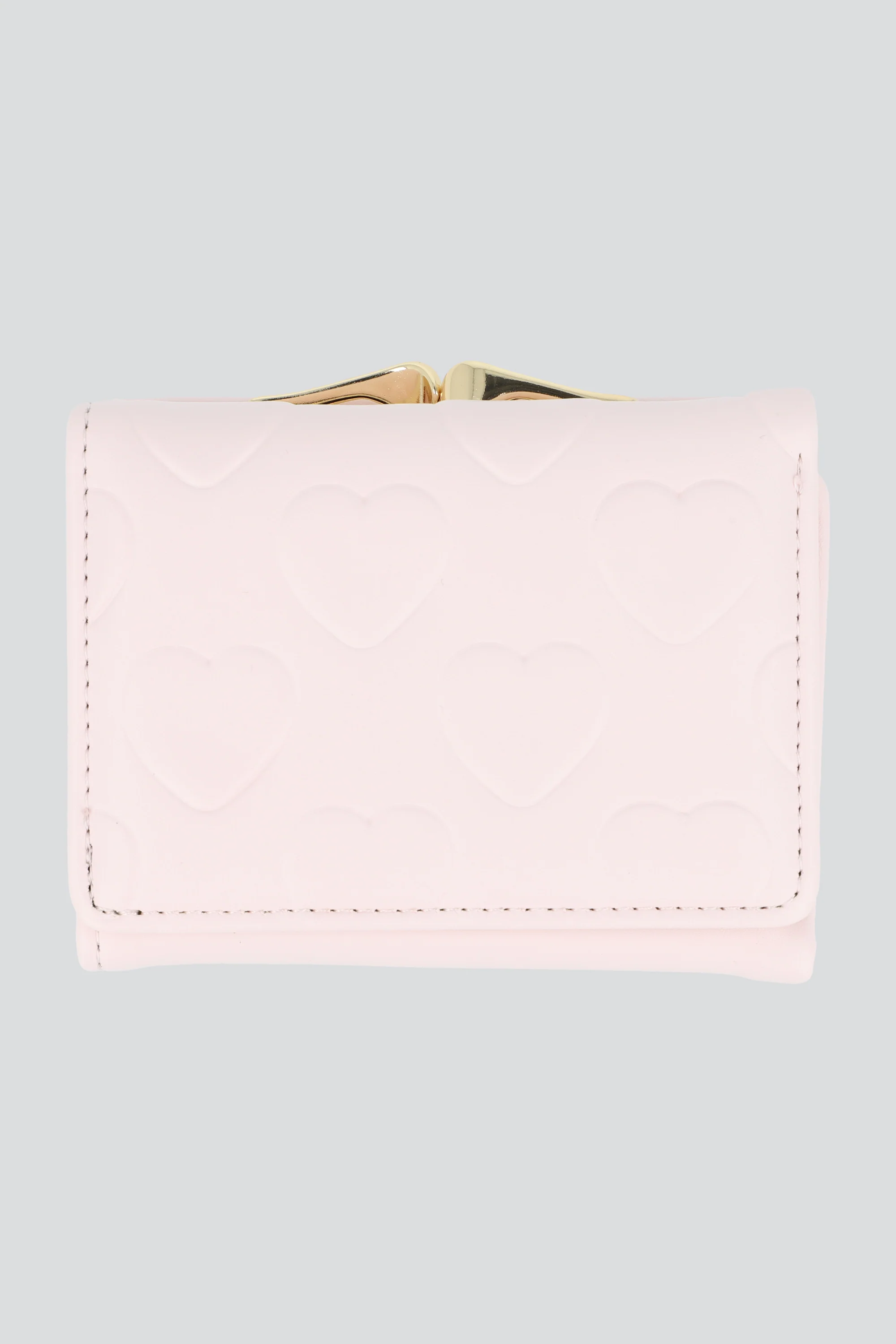 Cartera pequeña textura corazones