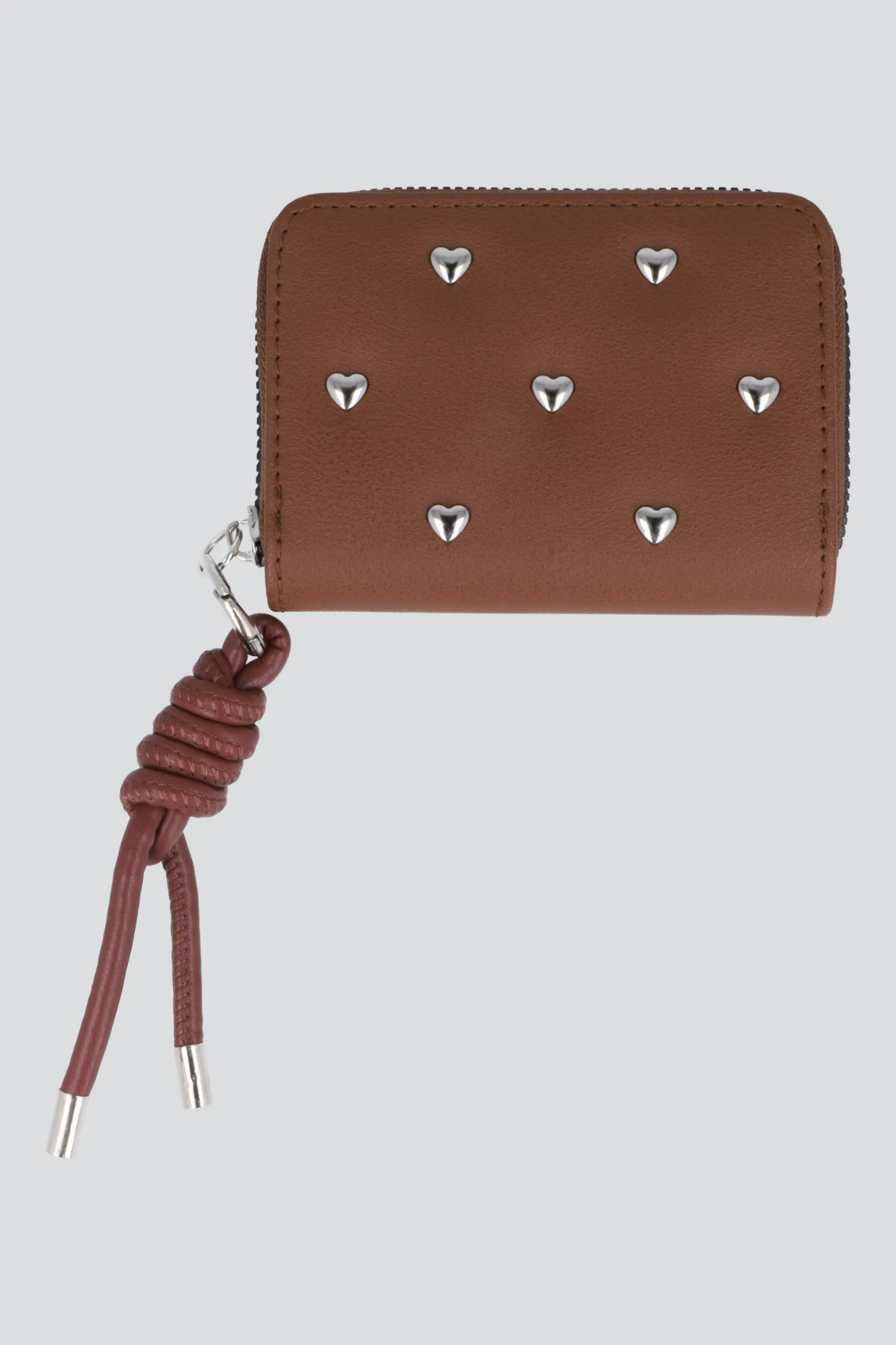 Cartera remaches corazon jareta nudo - Image 2