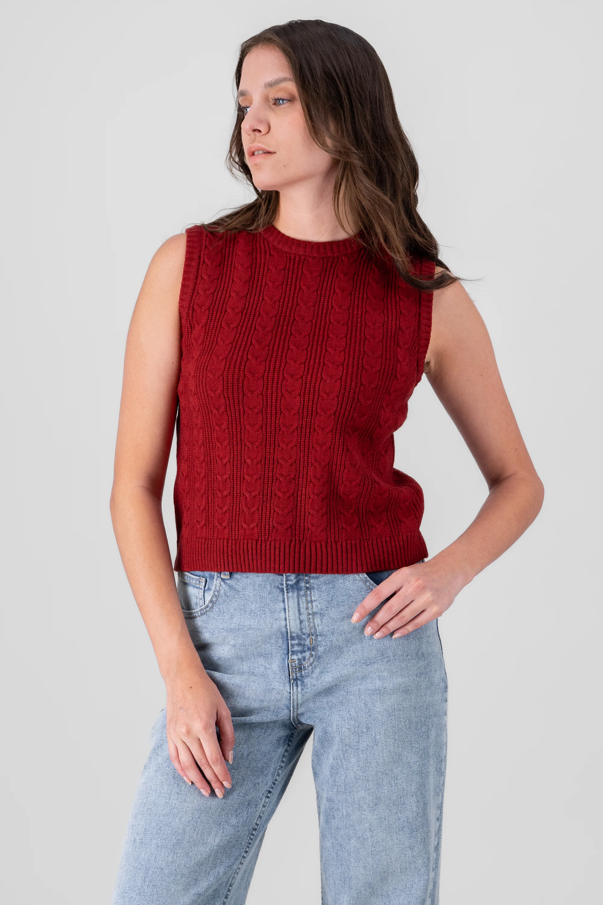 Chaleco cuello redondo - Image 2