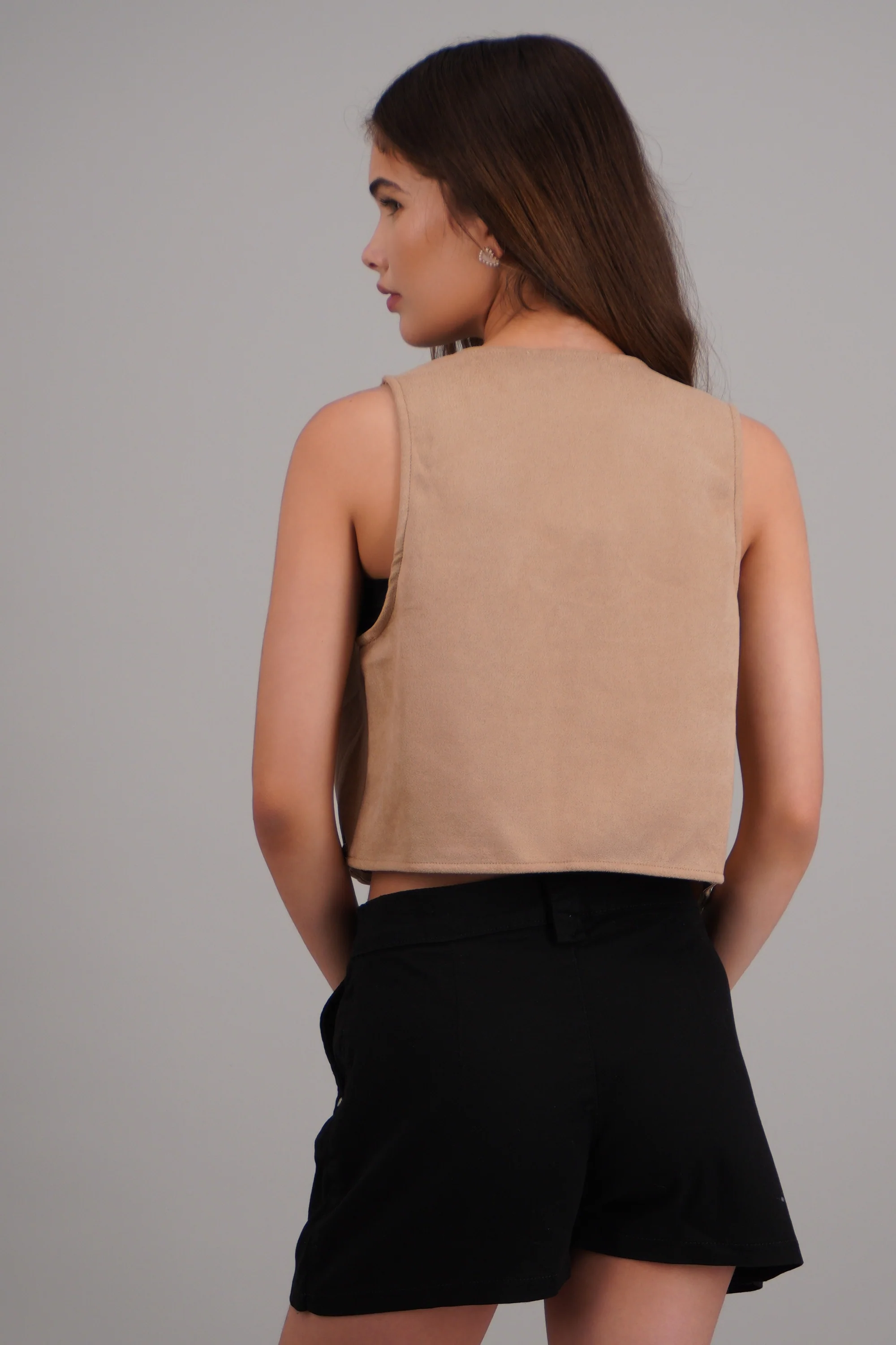 Chaleco suede estoperoles - Image 4