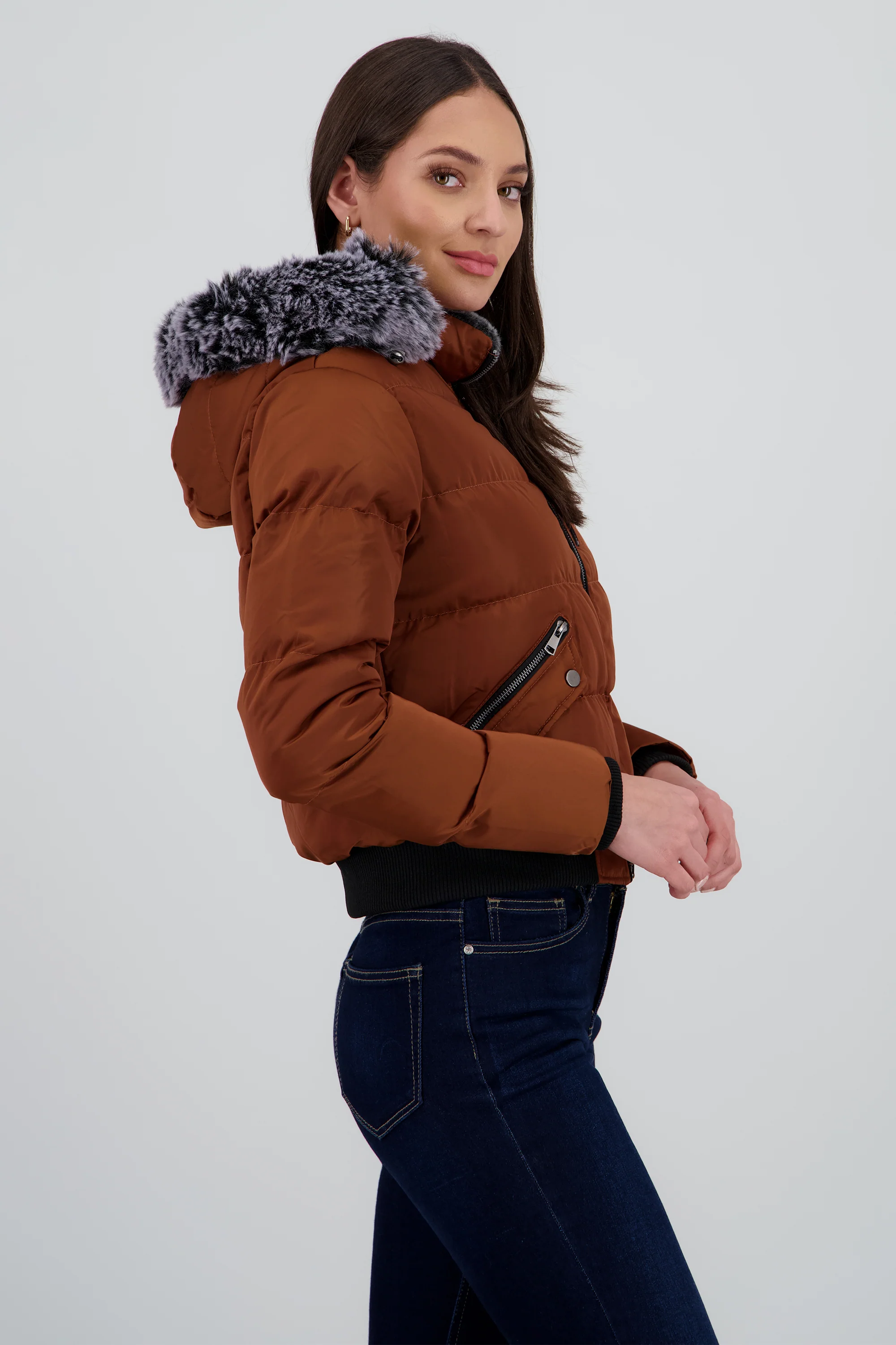 Chamarra bomber det peluche - Image 3