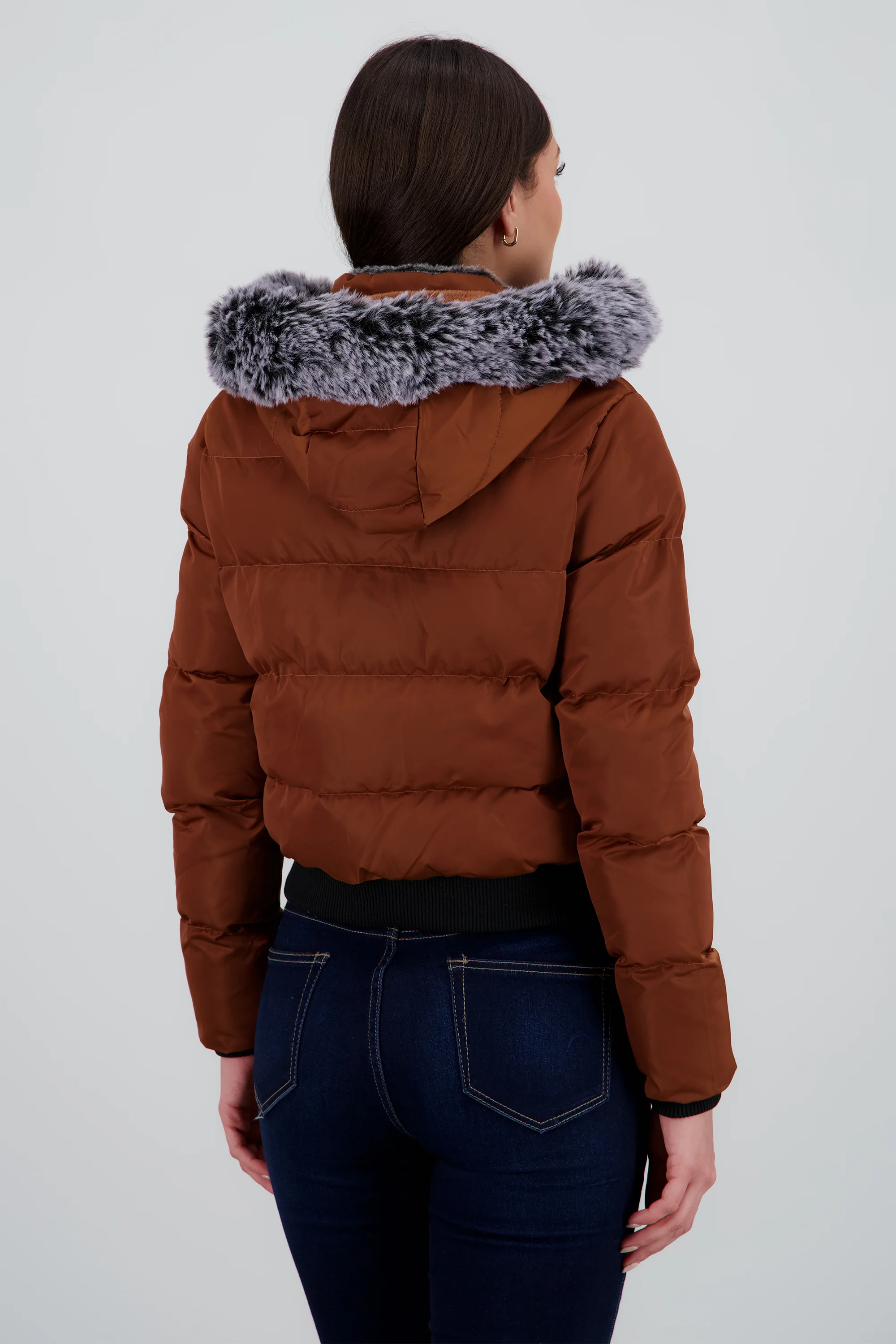 Chamarra bomber det peluche - Image 4