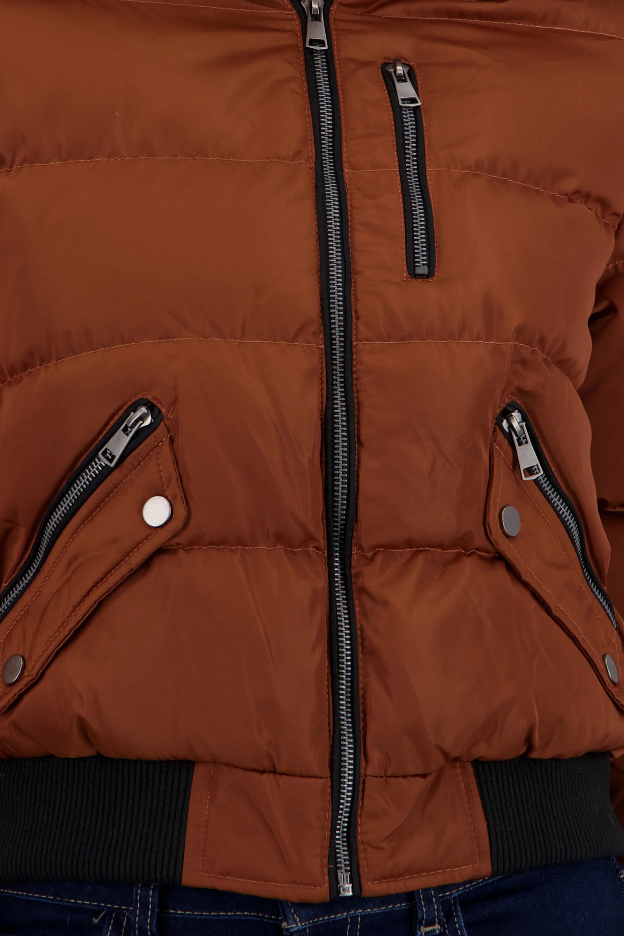 Chamarra bomber det peluche - Image 5