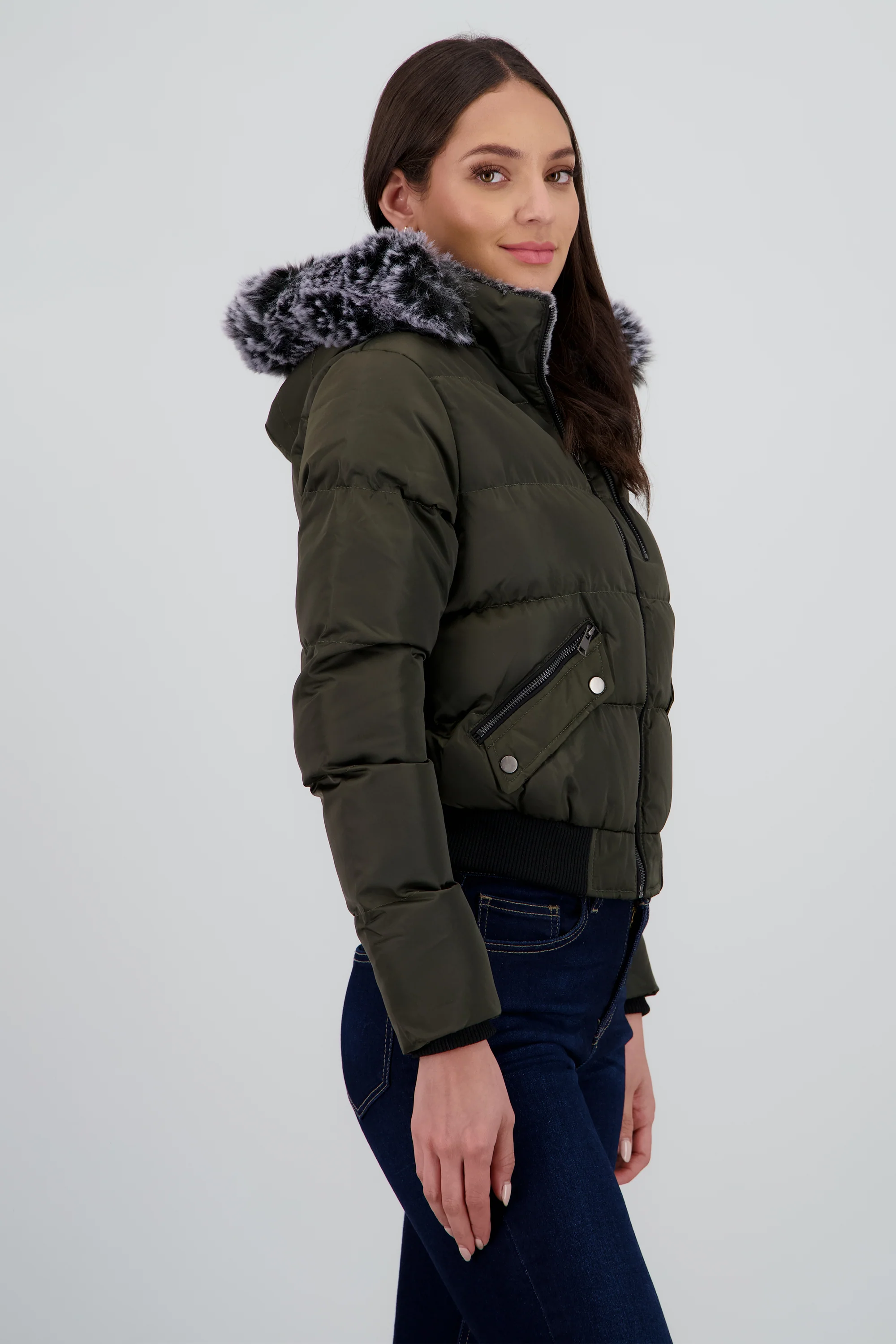 Chamarra bomber det peluche - Image 3