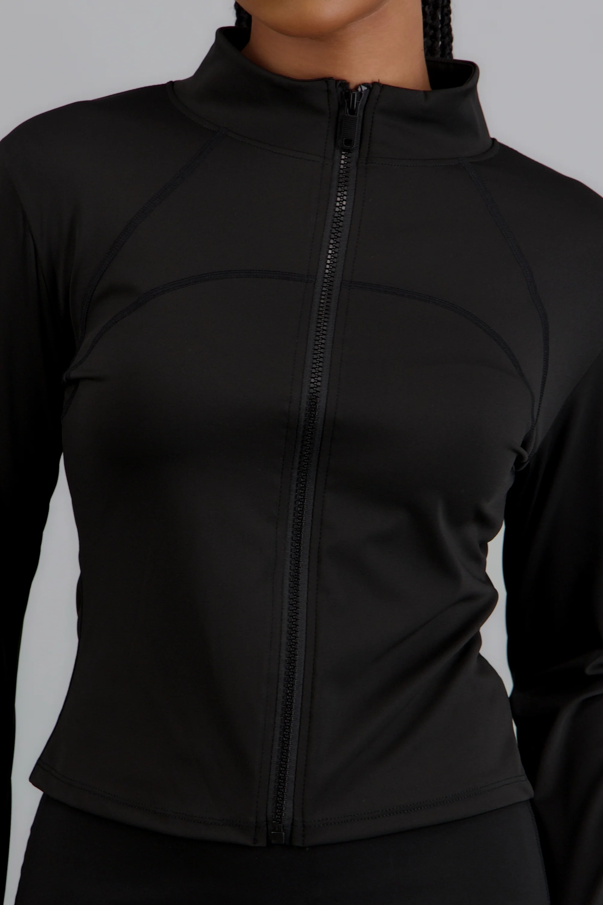 Chamarra con zipper deportiva - Image 2