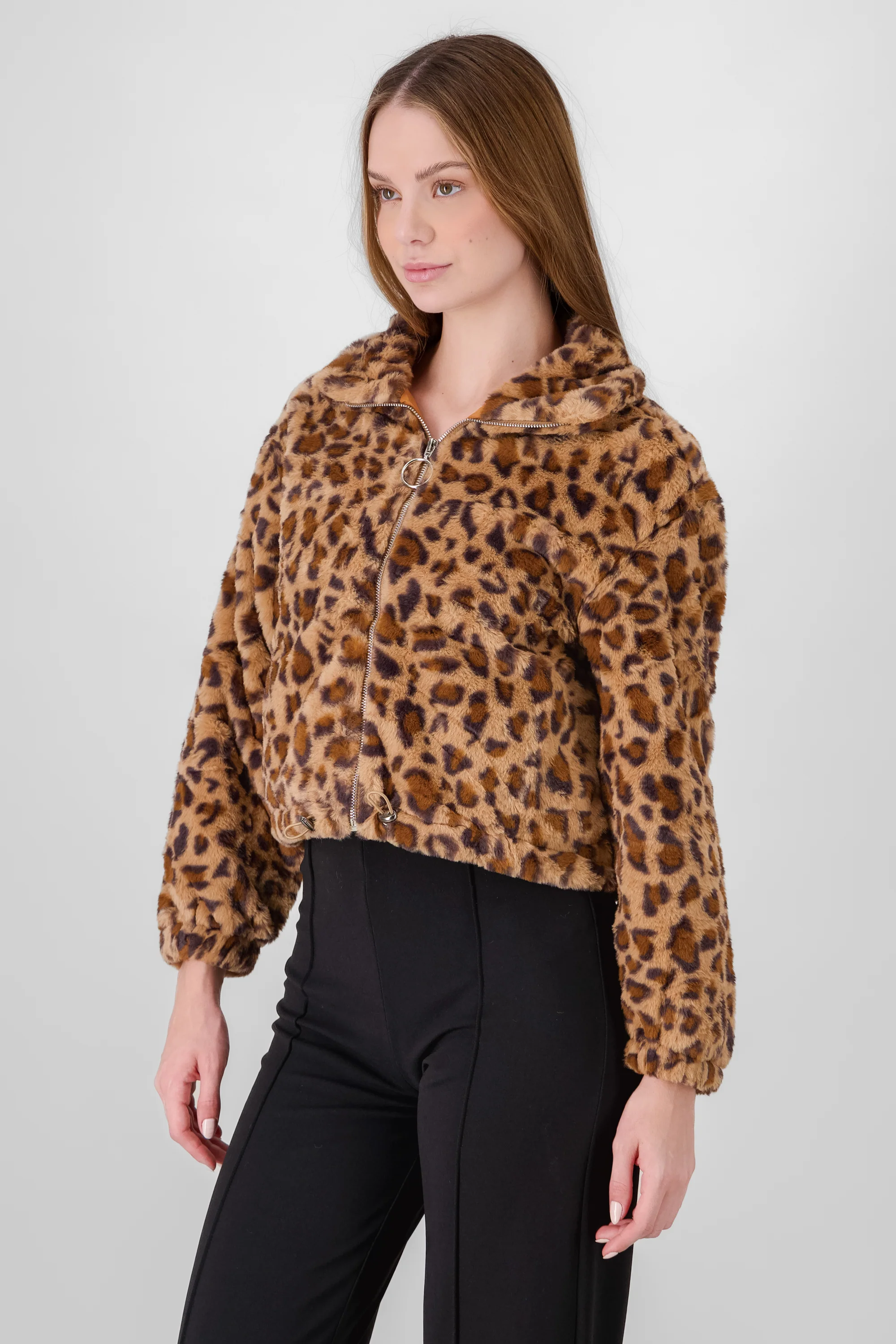 Chamarra estampado de leopardo - Image 3