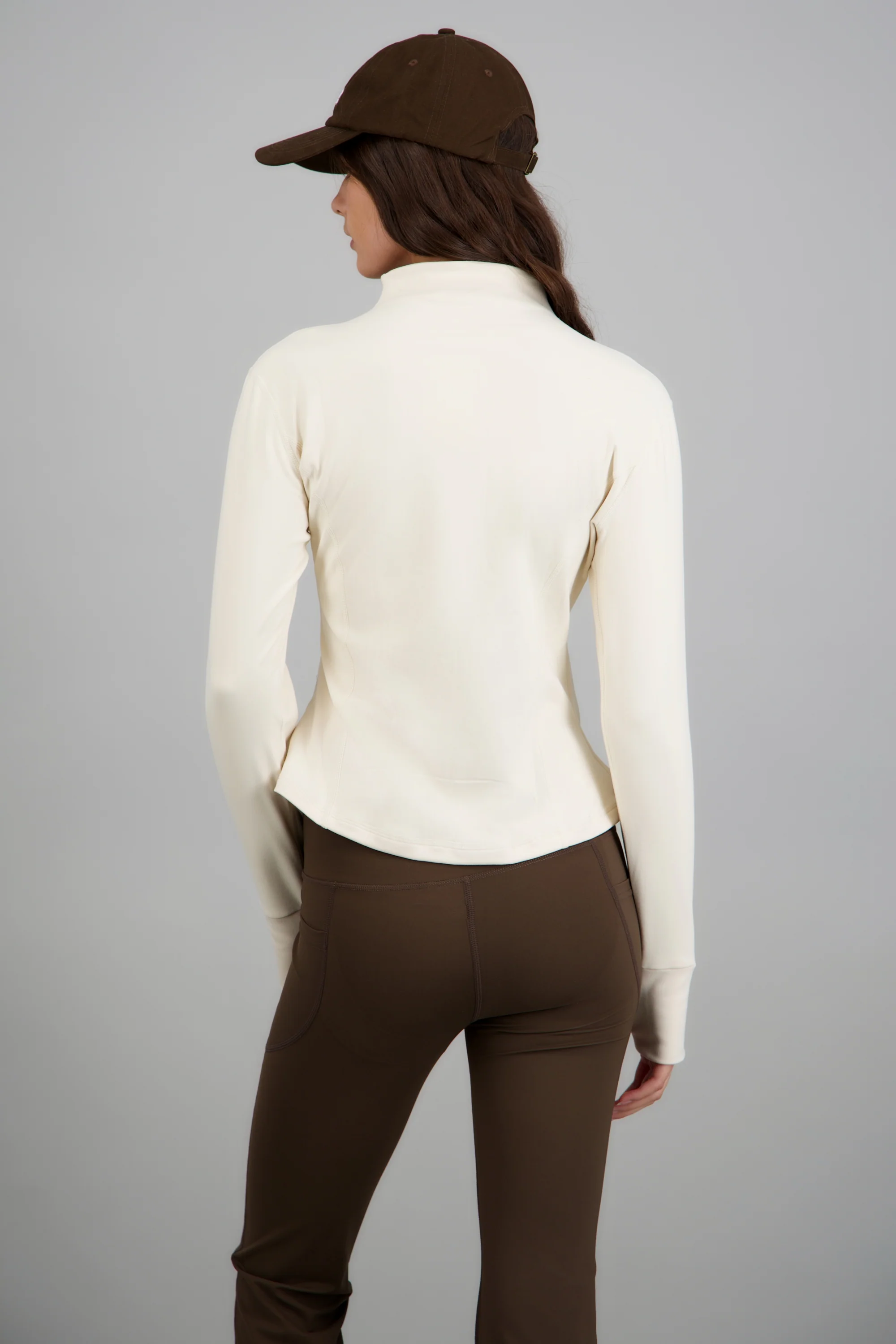 Chamarra fit definido con forro polar ligero - Image 2