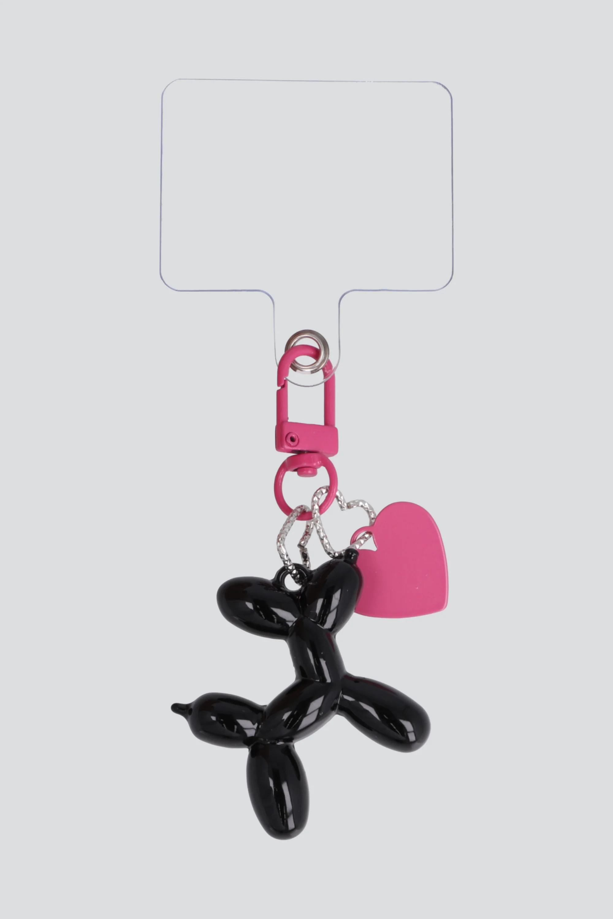 Charm cel perro globo corazon