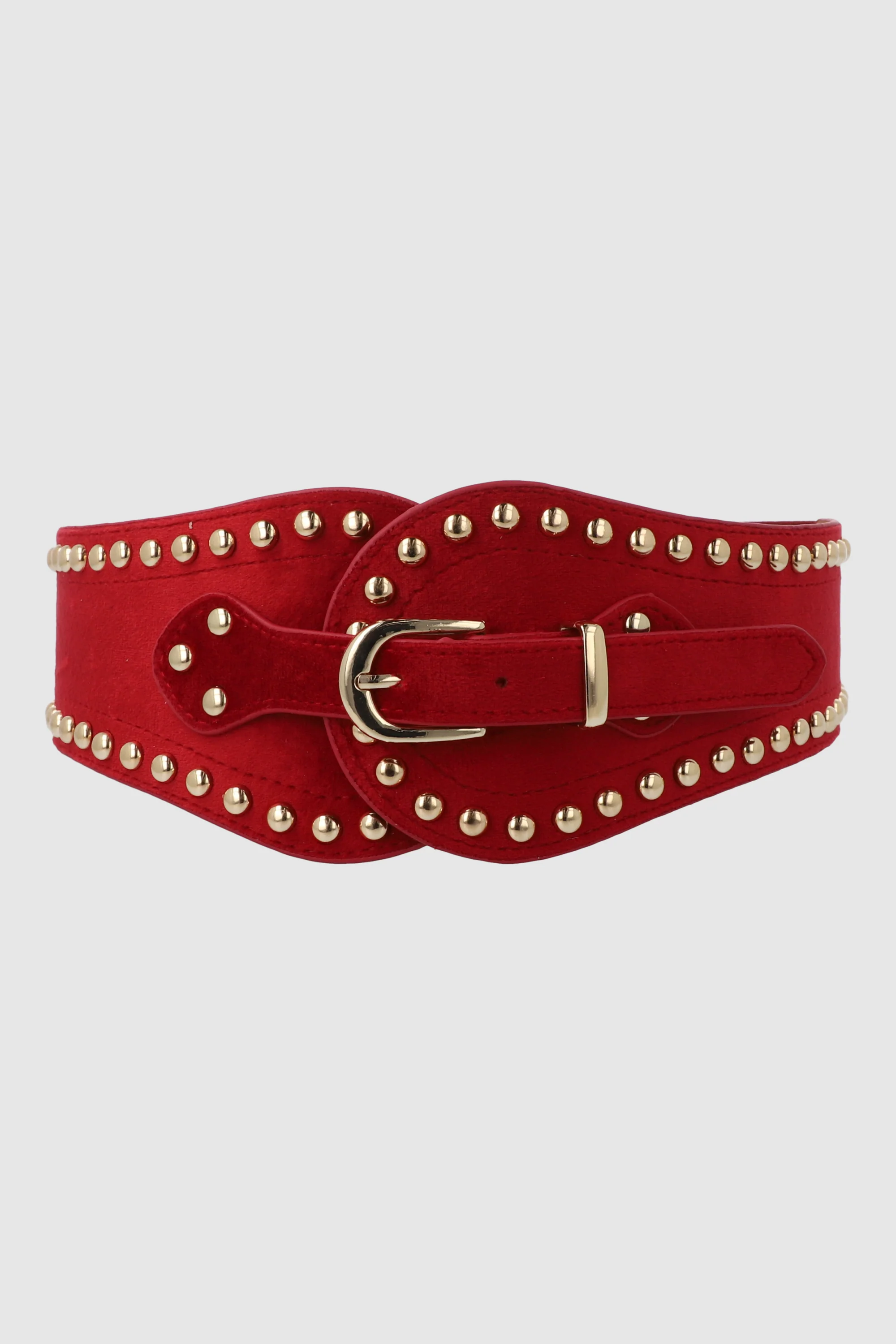 Cinturon ancho studs chunky