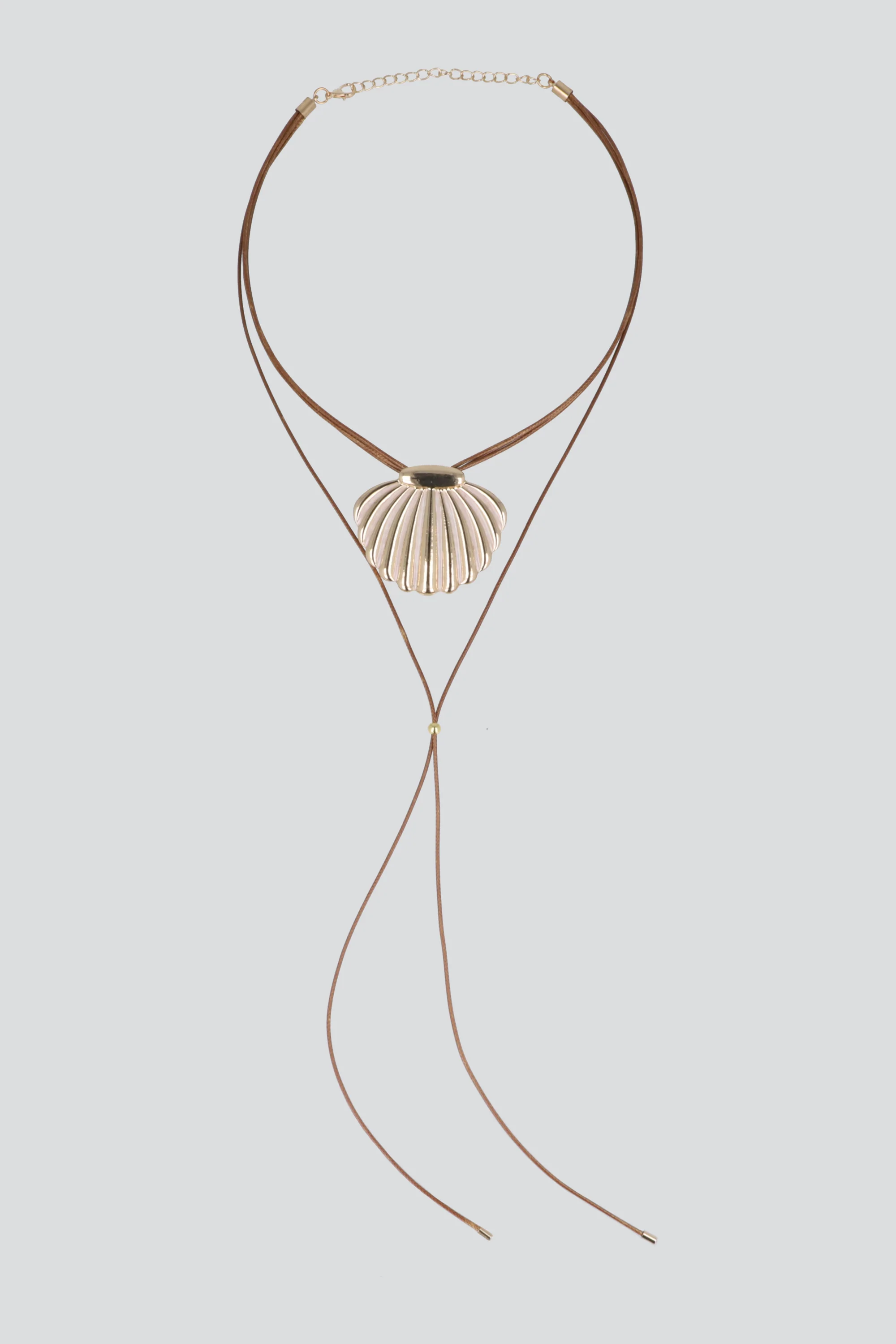 COLLAR CUERDA CONCHA ESMALTE - Image 2