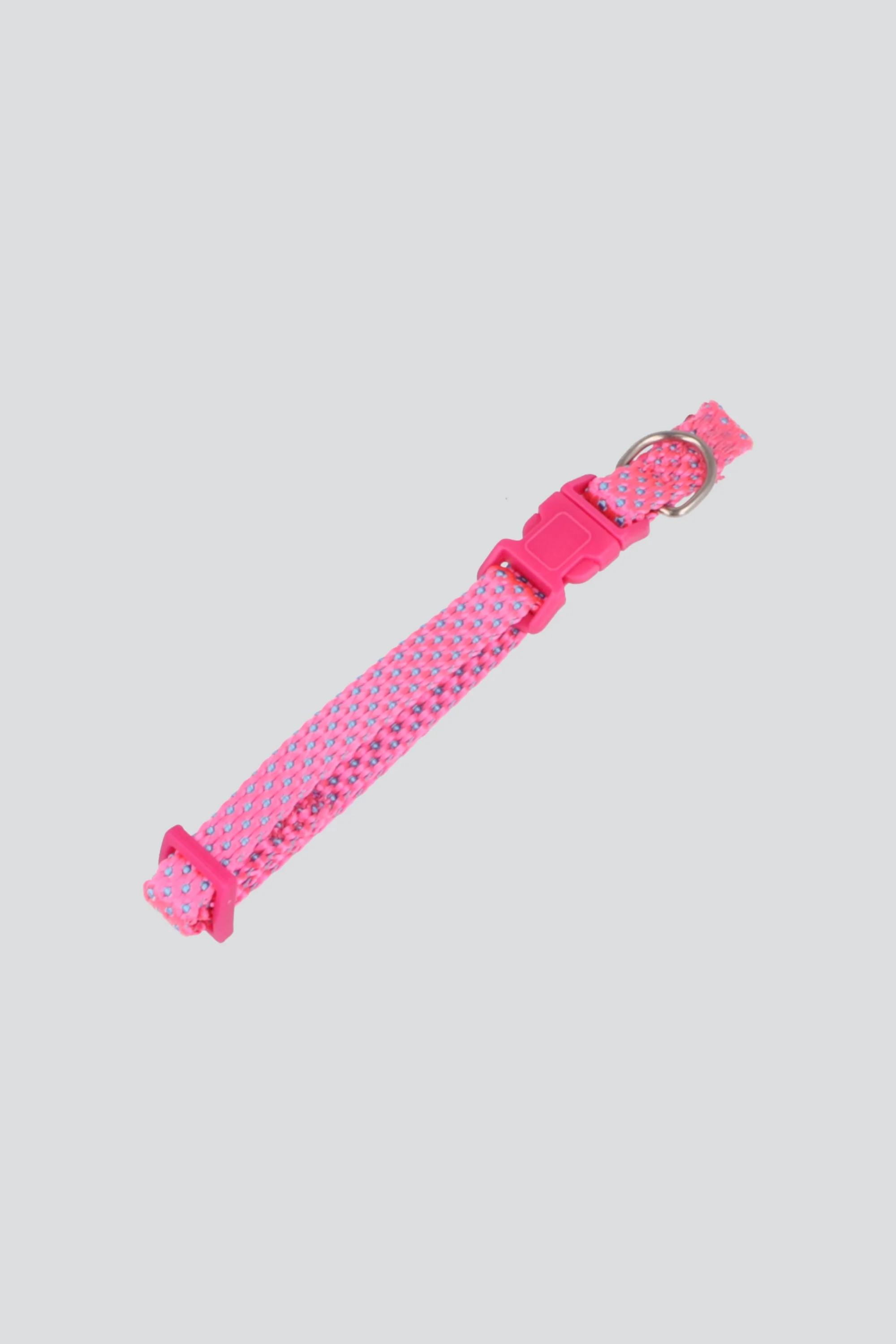 Collar mascota tejido neon