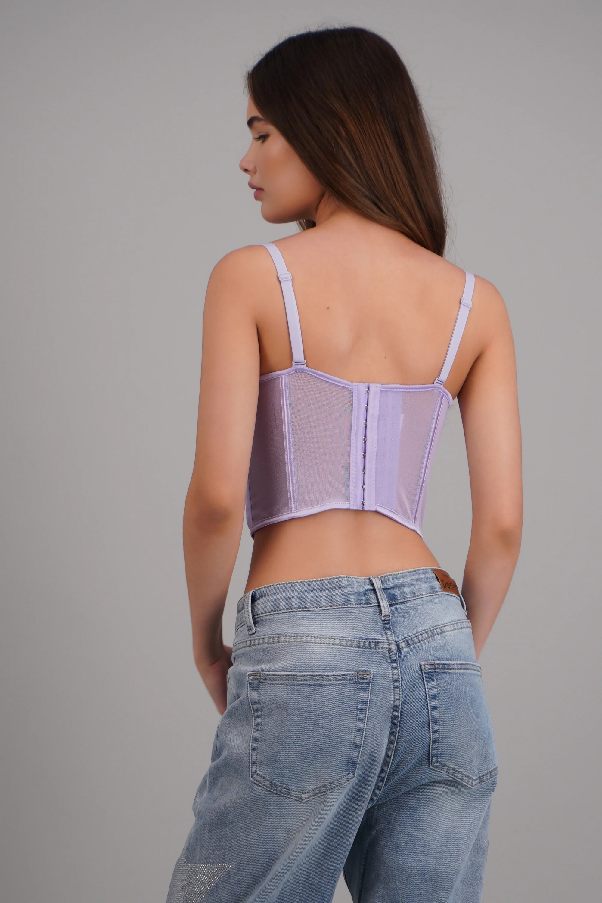 Corset varillas det plisado copas - Image 4