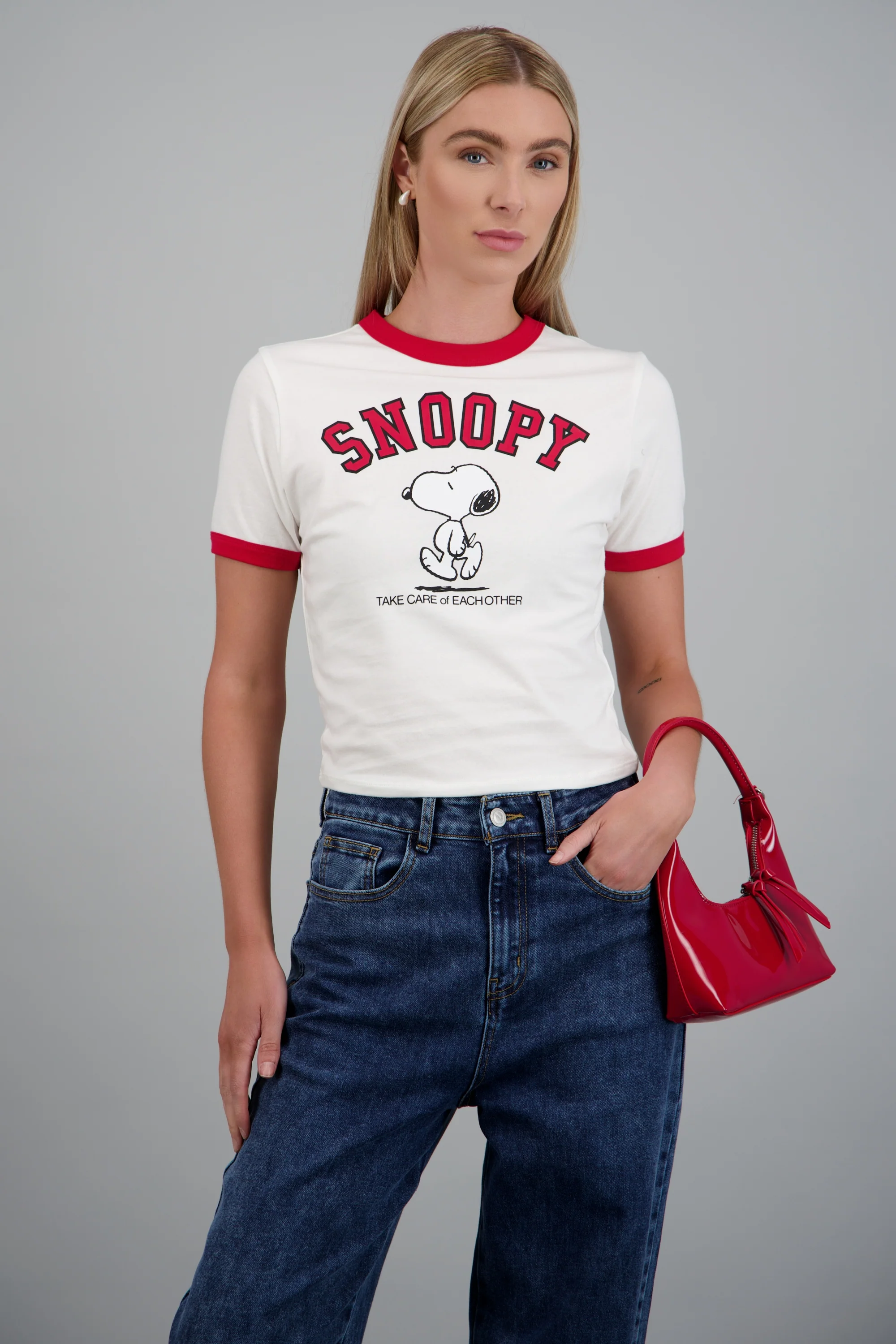 Crop fit snoopy contrastes - Image 2