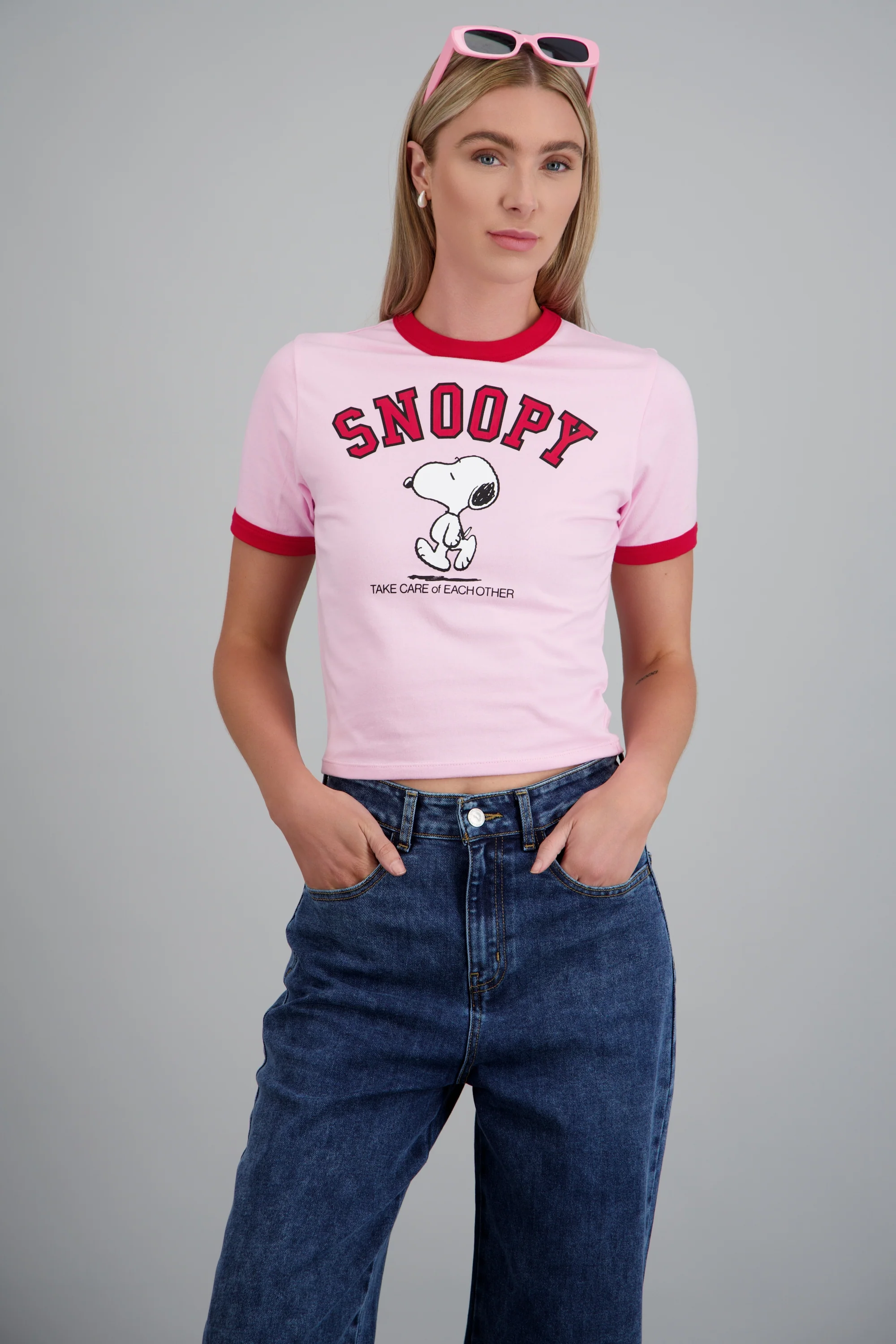 Crop fit snoopy contrastes - Image 2