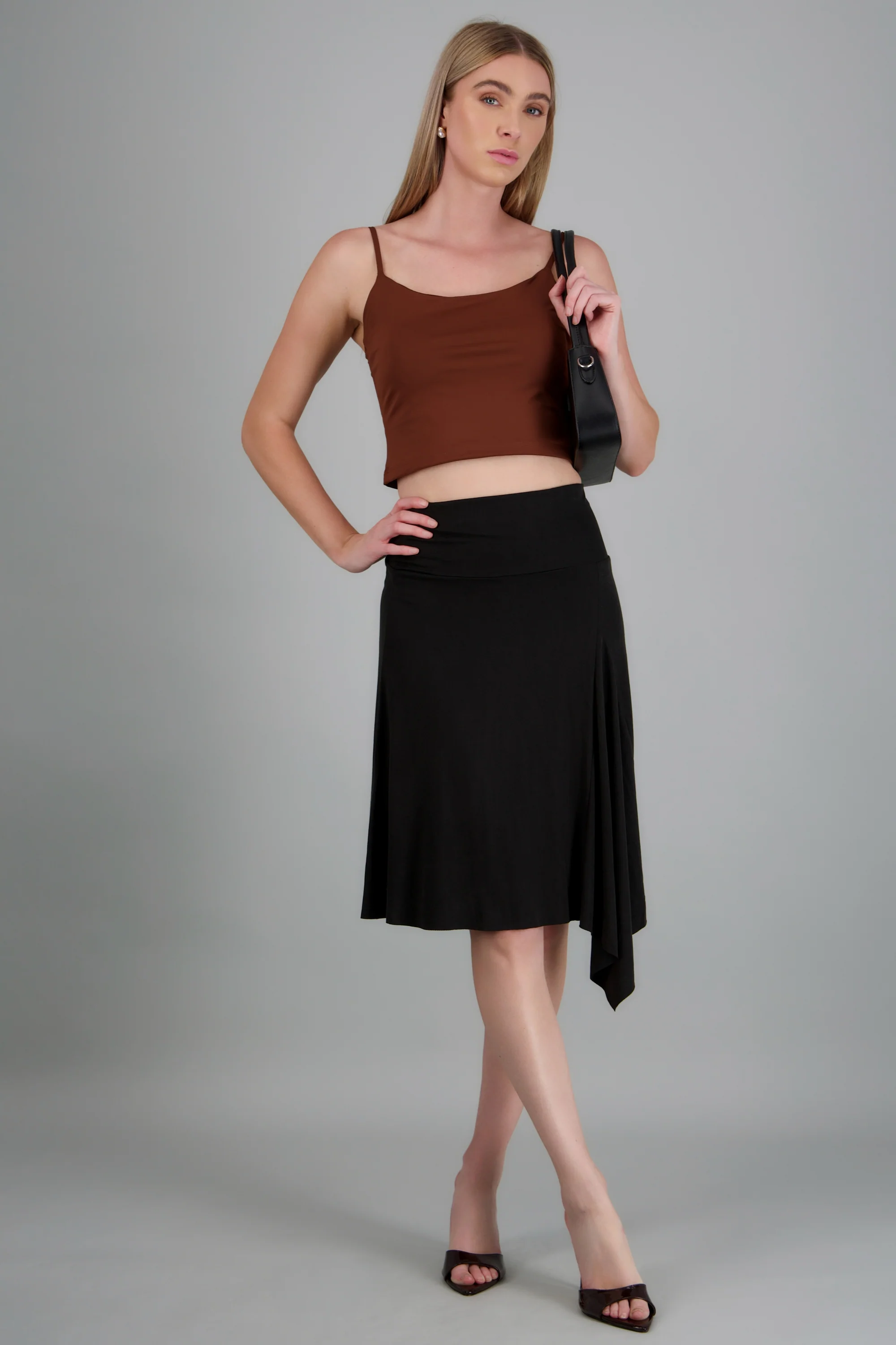 Falda asimétrica midi - Image 2