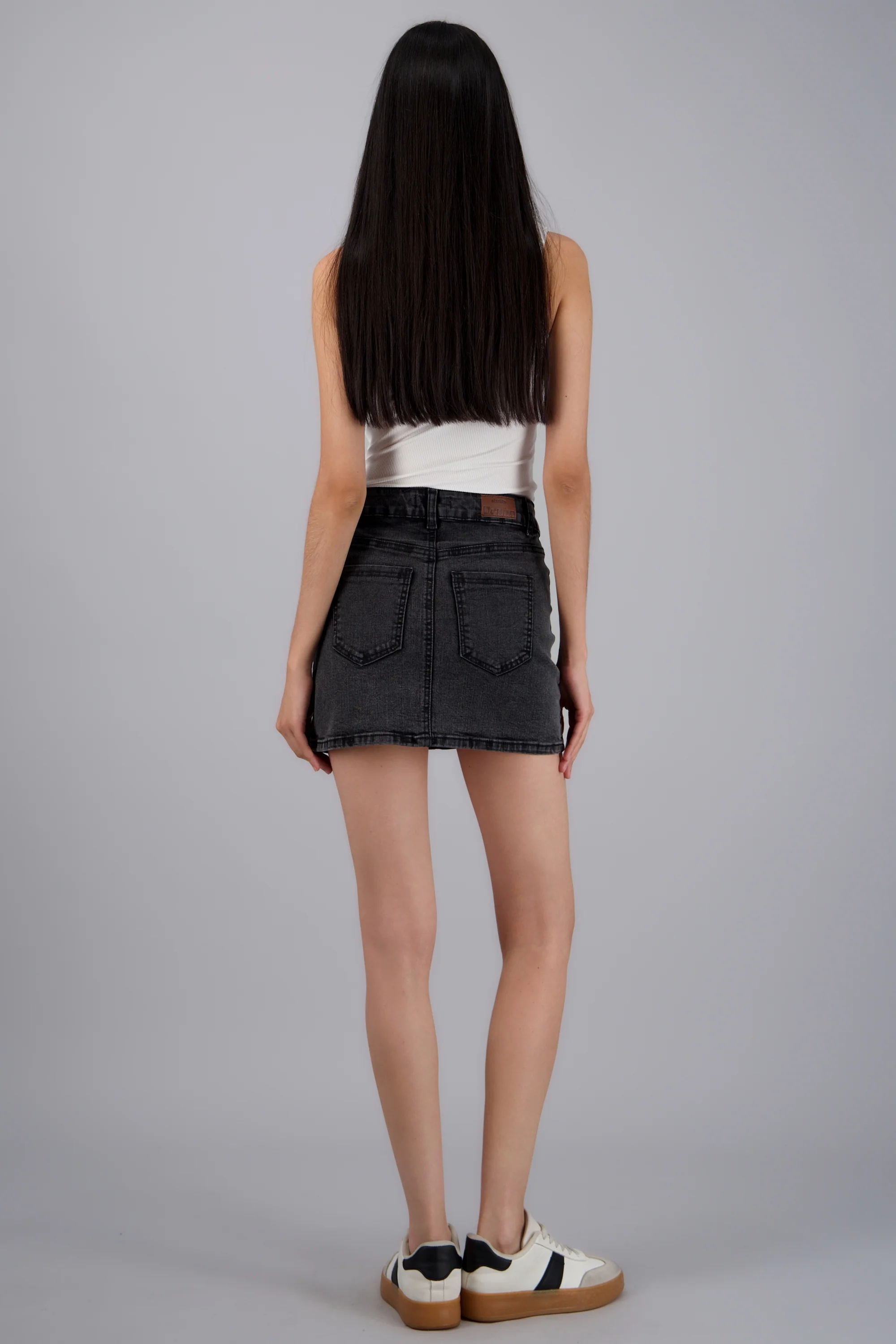 Falda denim recta - Image 4