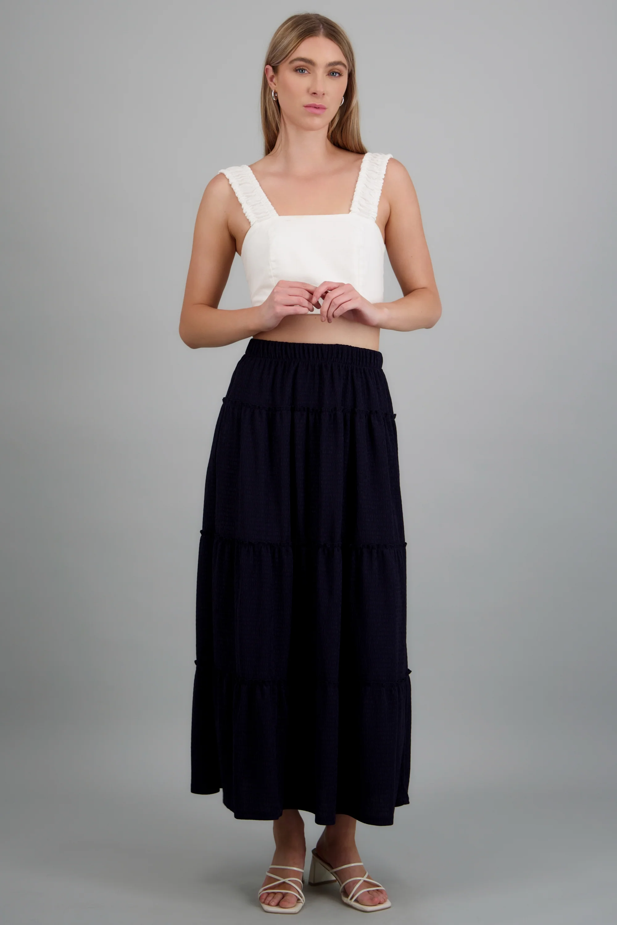 Falda maxi detalle olanes - Image 3