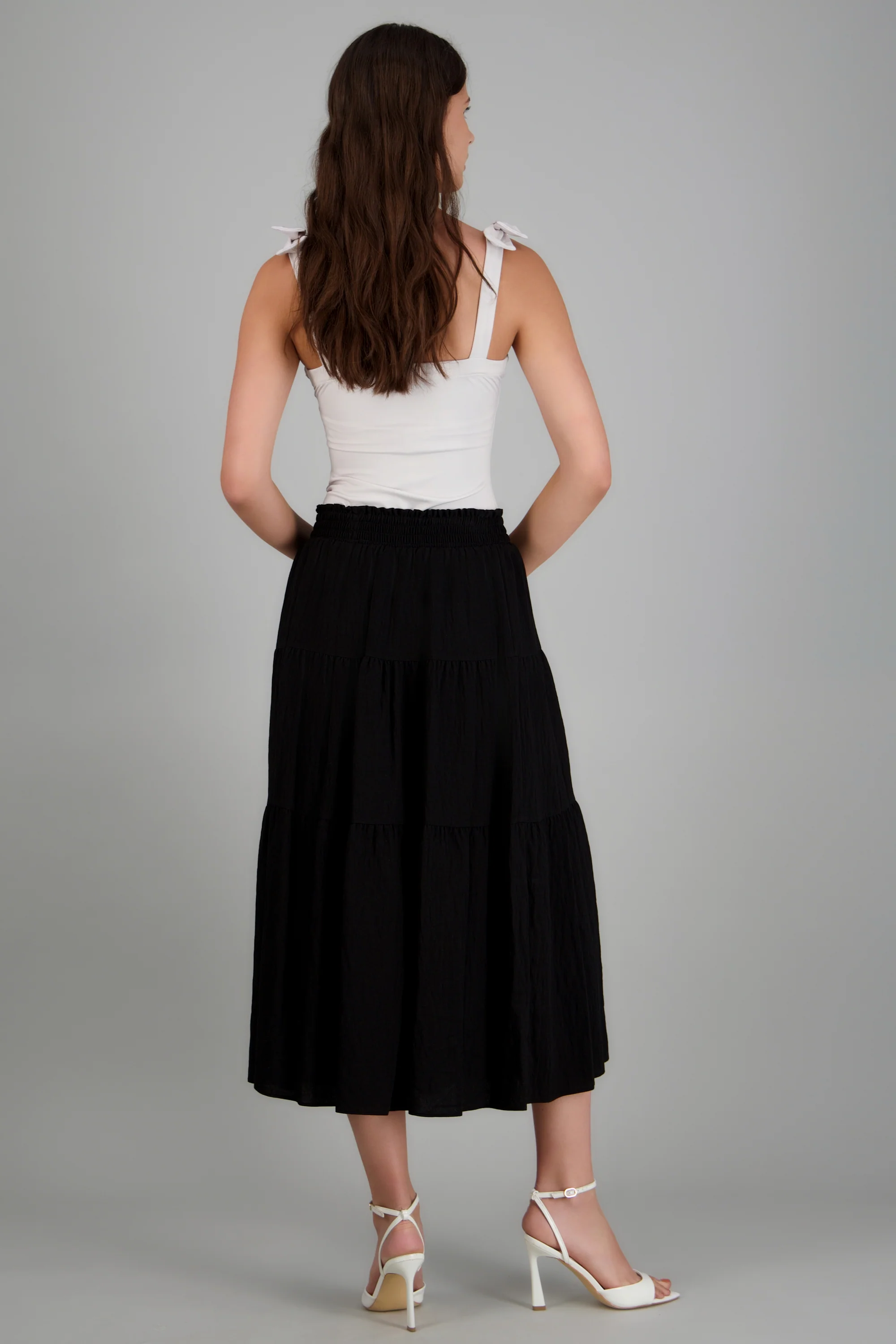 Falda maxi detalle pretina - Image 2