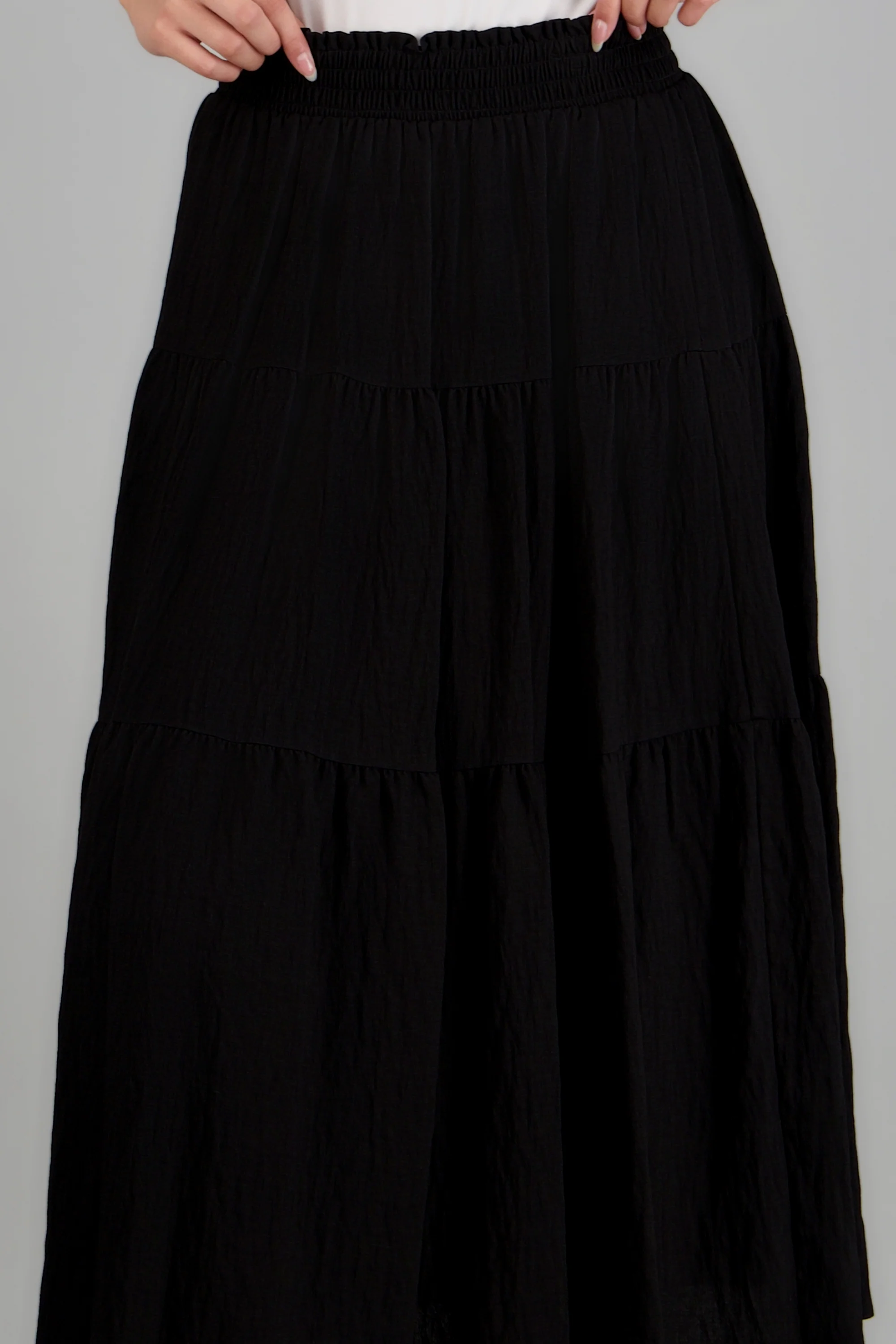 Falda maxi detalle pretina - Image 5