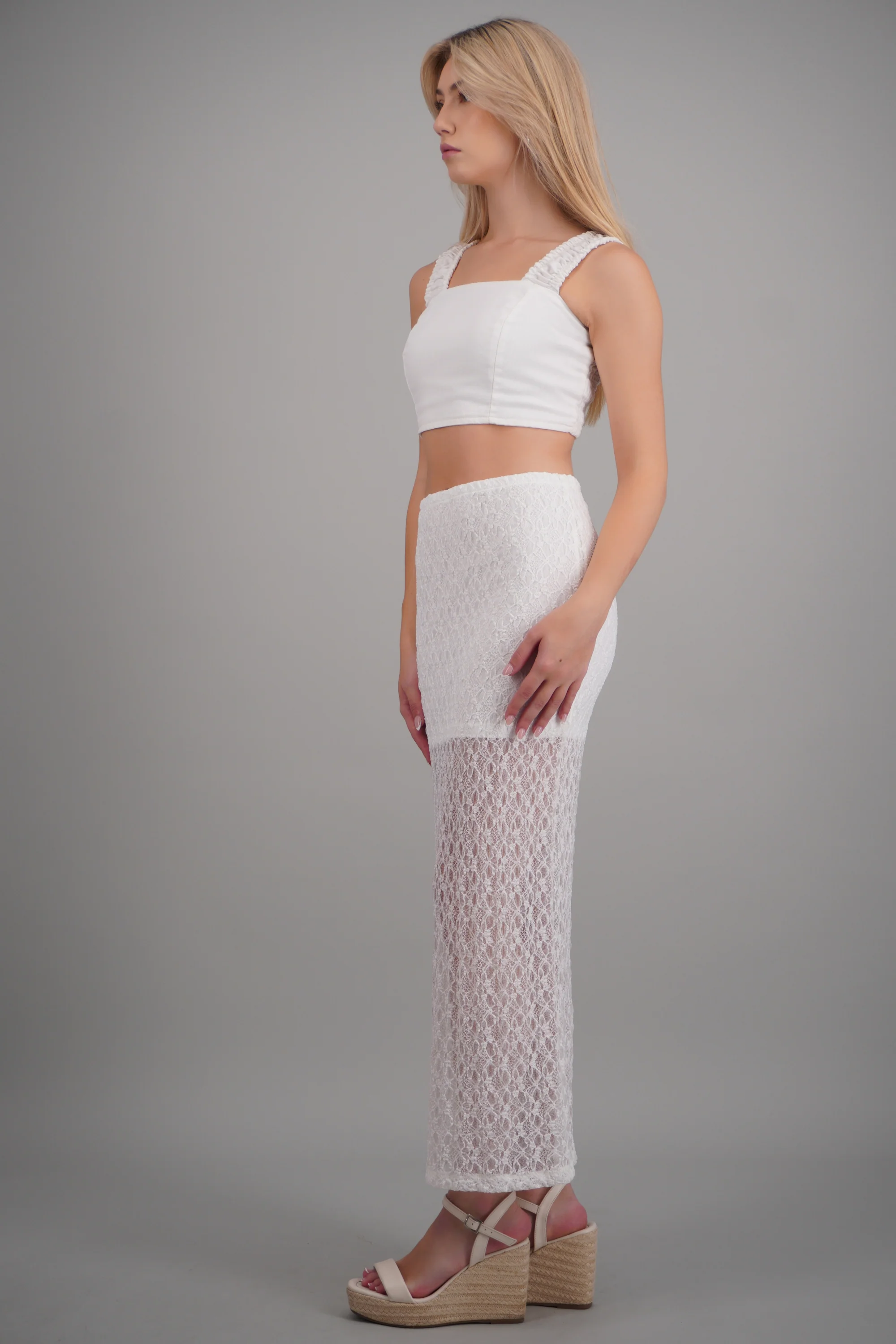 Falda maxi encaje - Image 3
