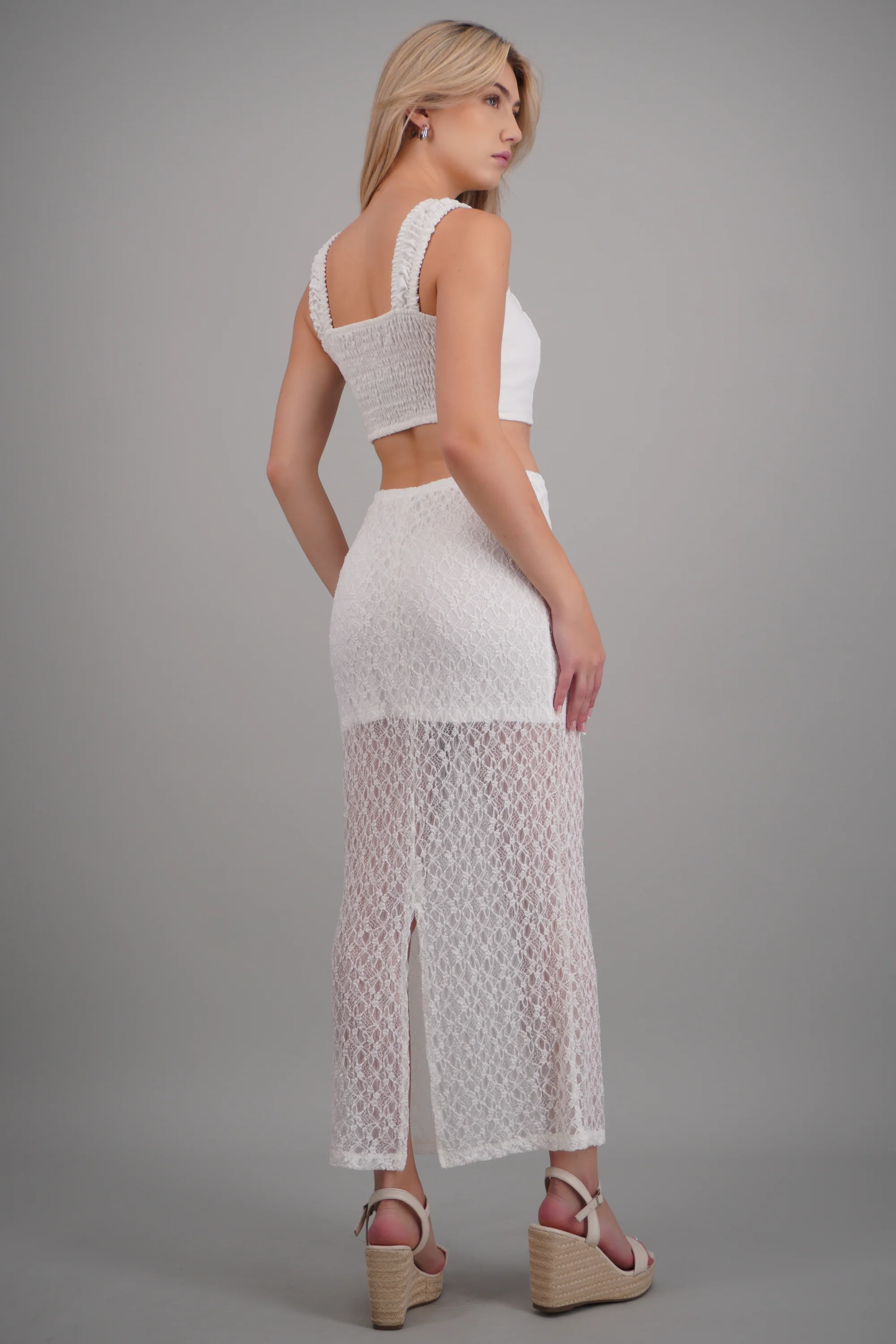 Falda maxi encaje - Image 4