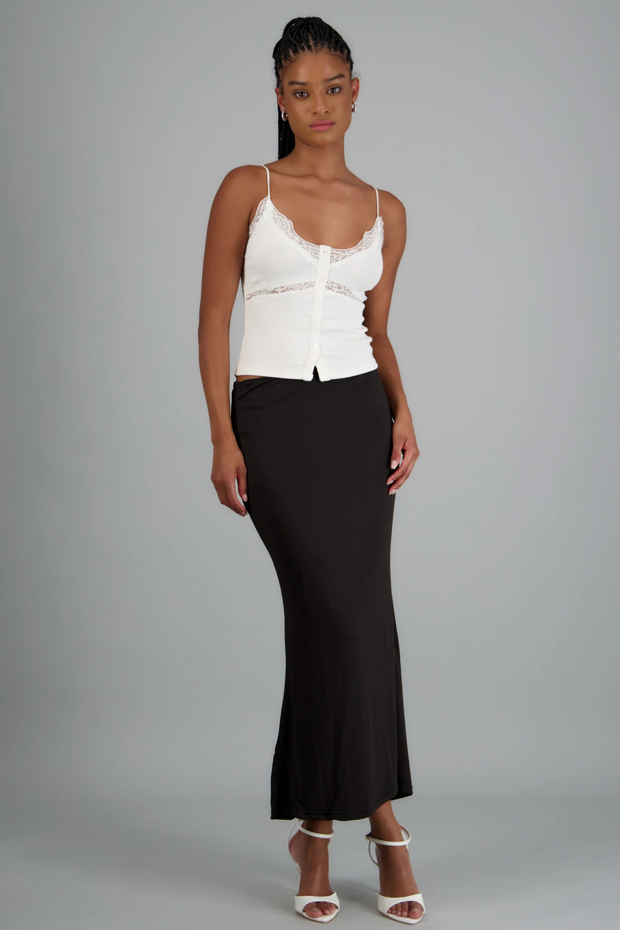 Falda maxi liso - Image 3