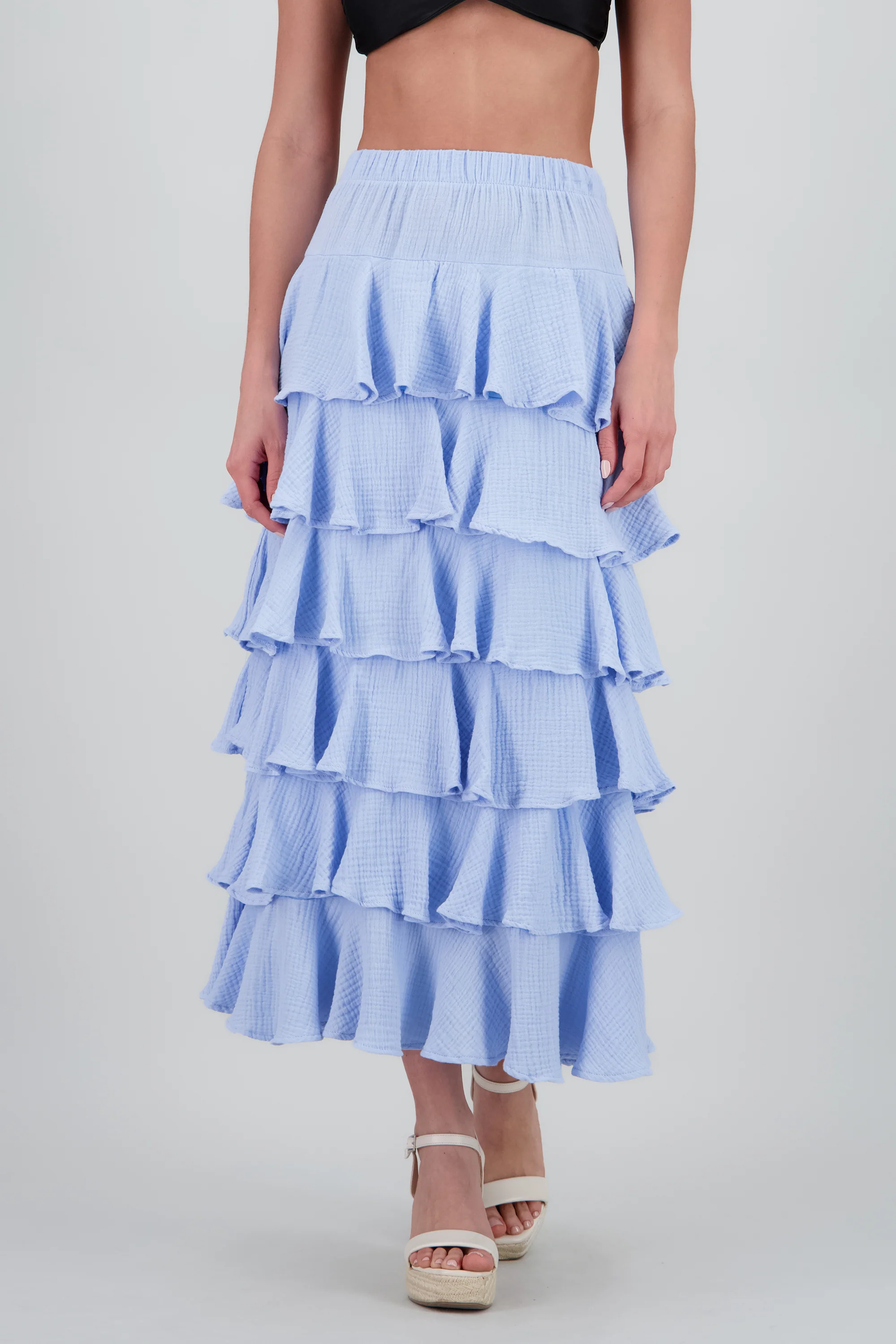 Falda maxi olanes ligera - Image 2