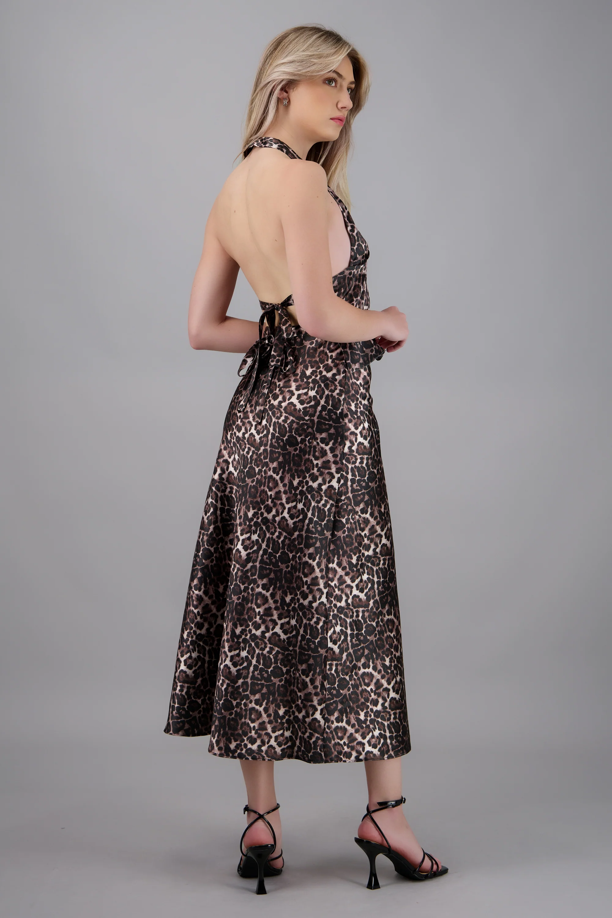 falda midi animal print - Image 4