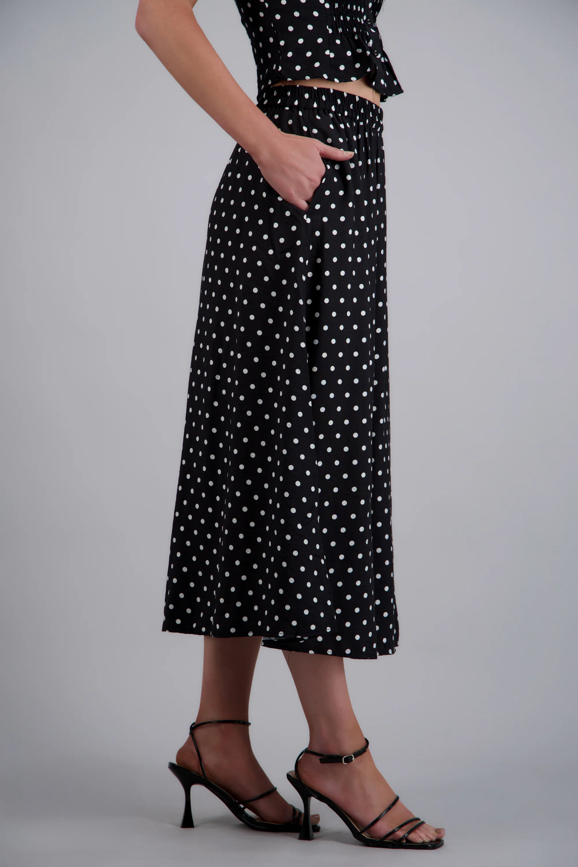 Falda midi polka dots - Image 2