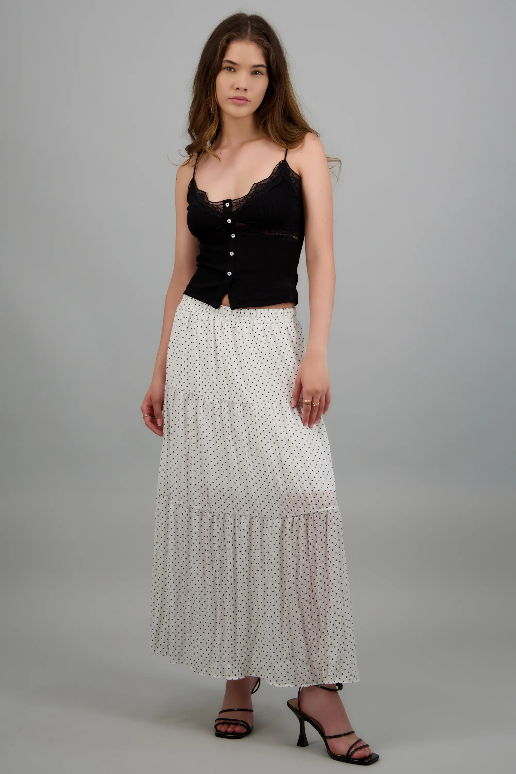 Falda midi polka dots - Image 2