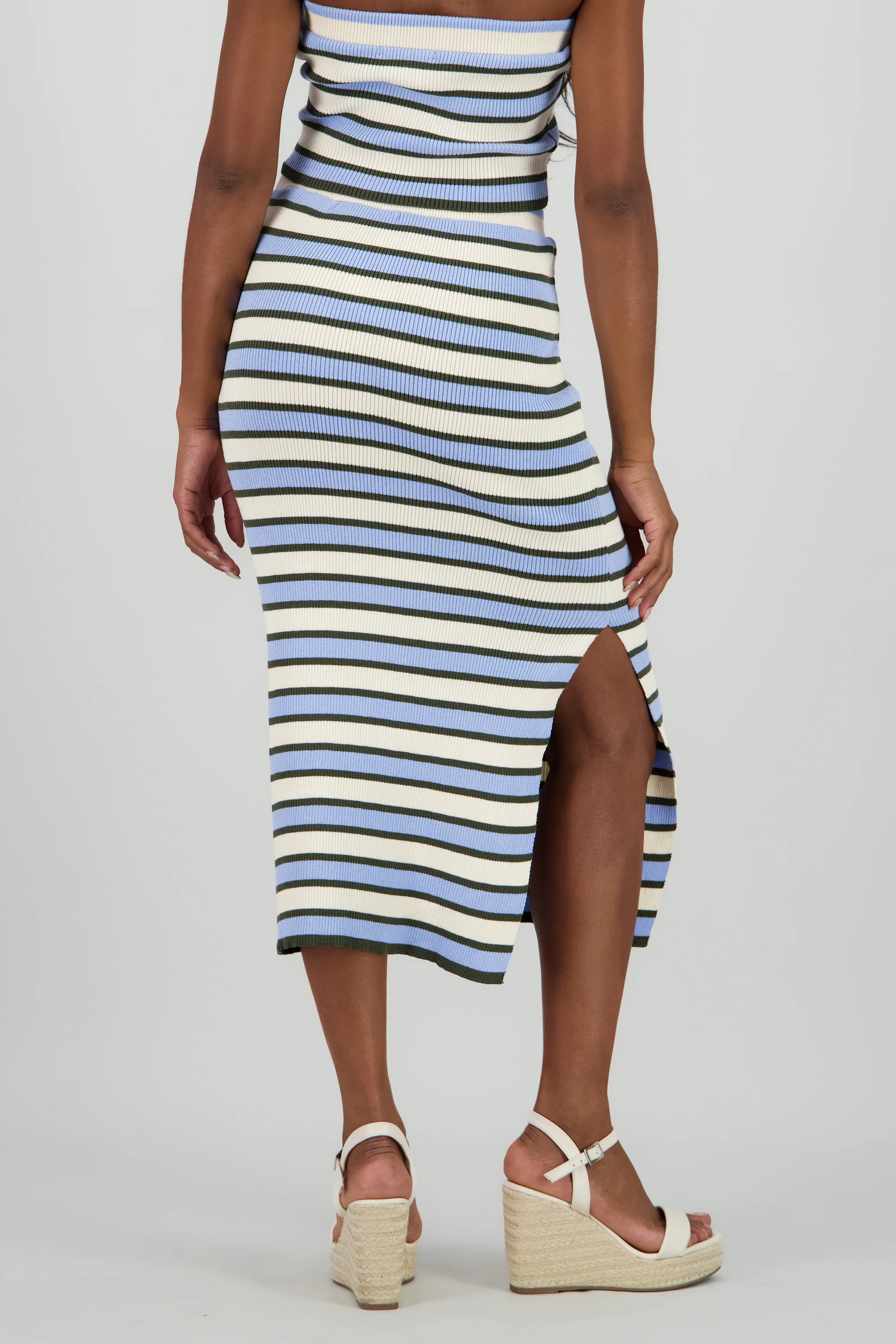 Falda midi rayas - Image 4