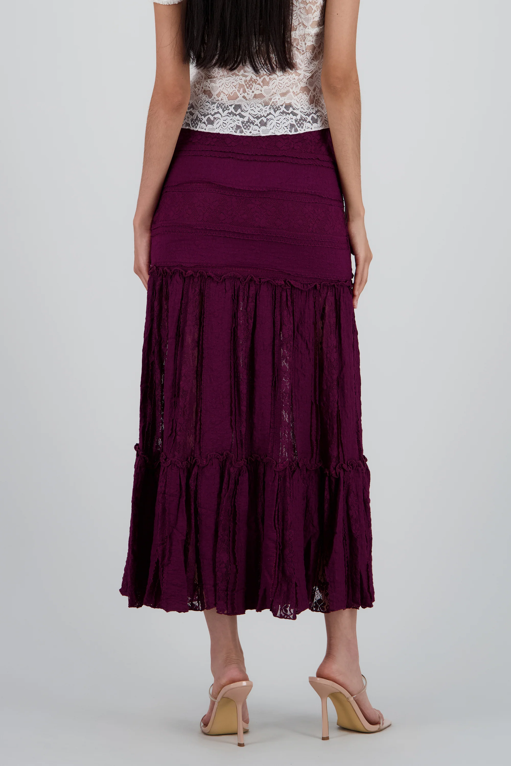 FALDA MIDI TEXTURA - Image 4