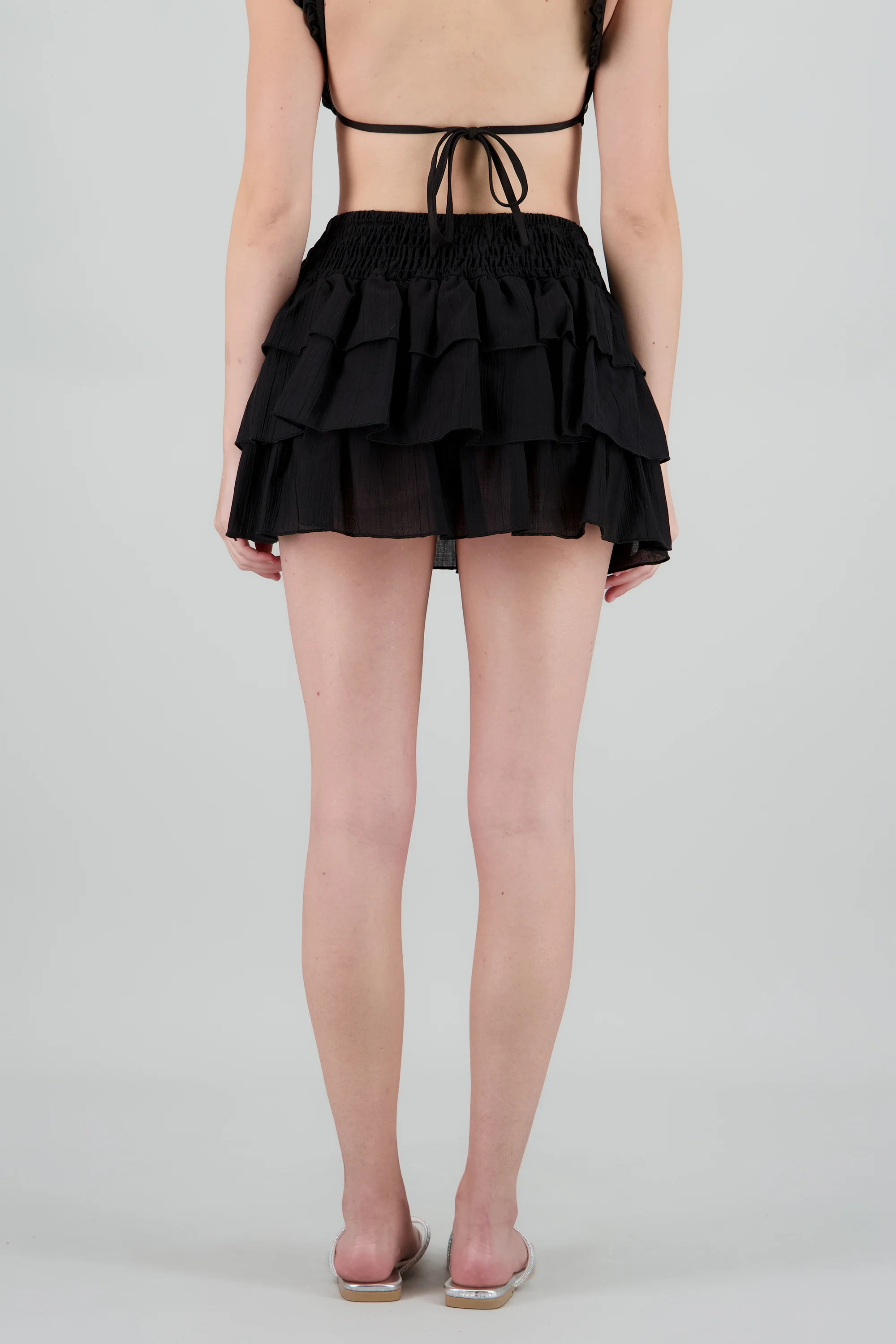 Falda mini olanes smock - Image 4