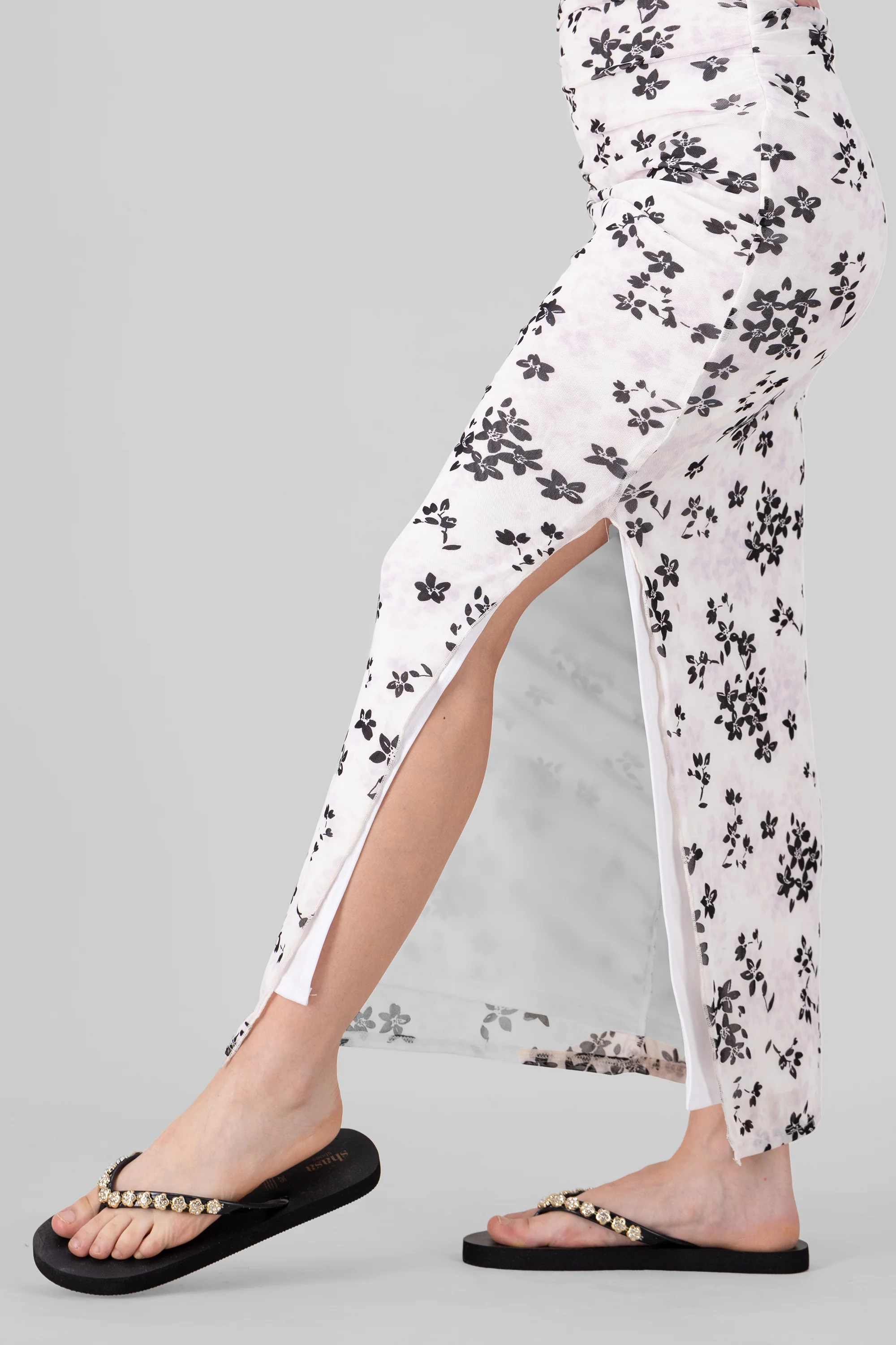 Flip Flops Chinela Flor Brillos - Image 7