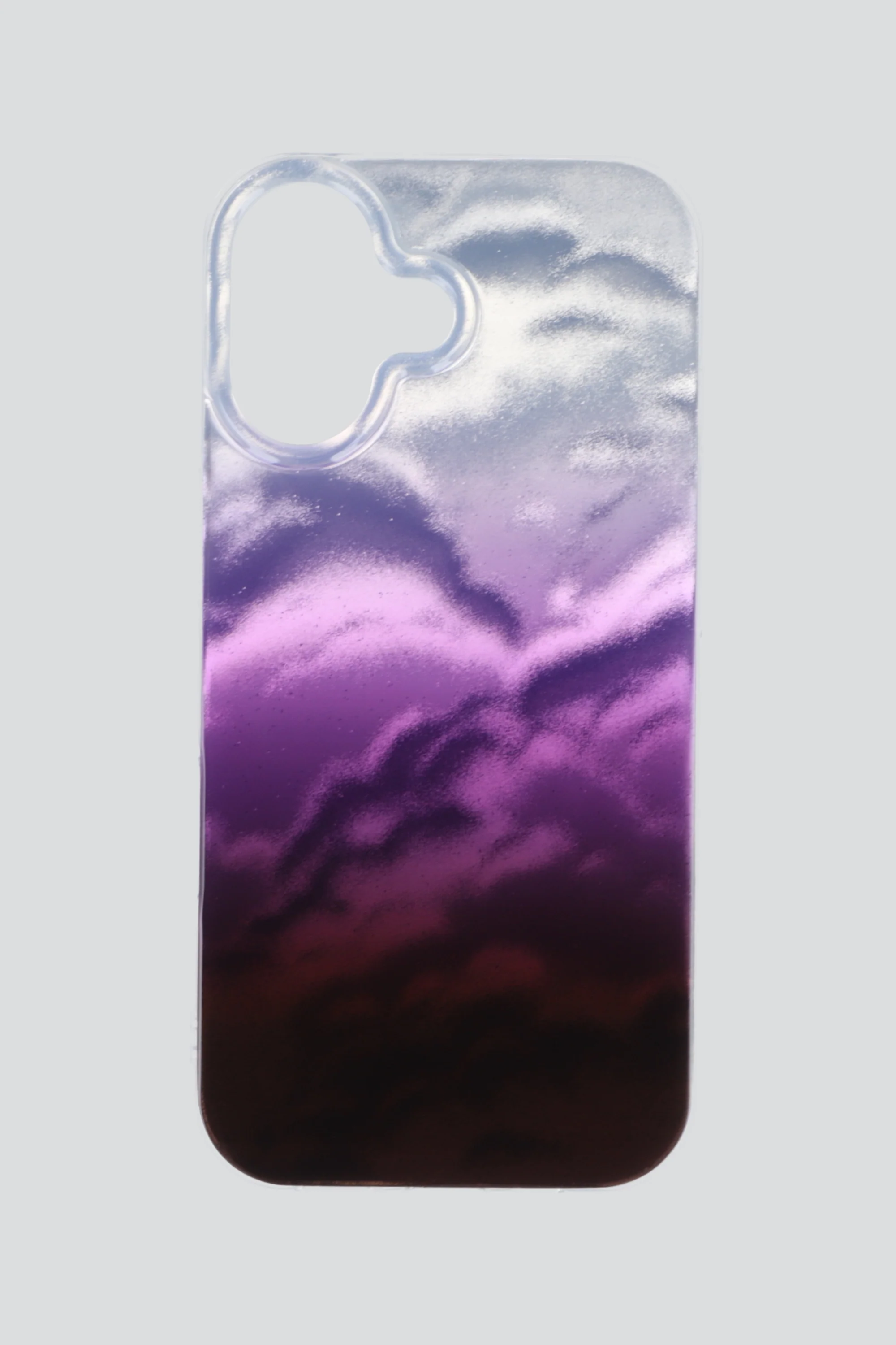 Funda iph 17 nube metálica