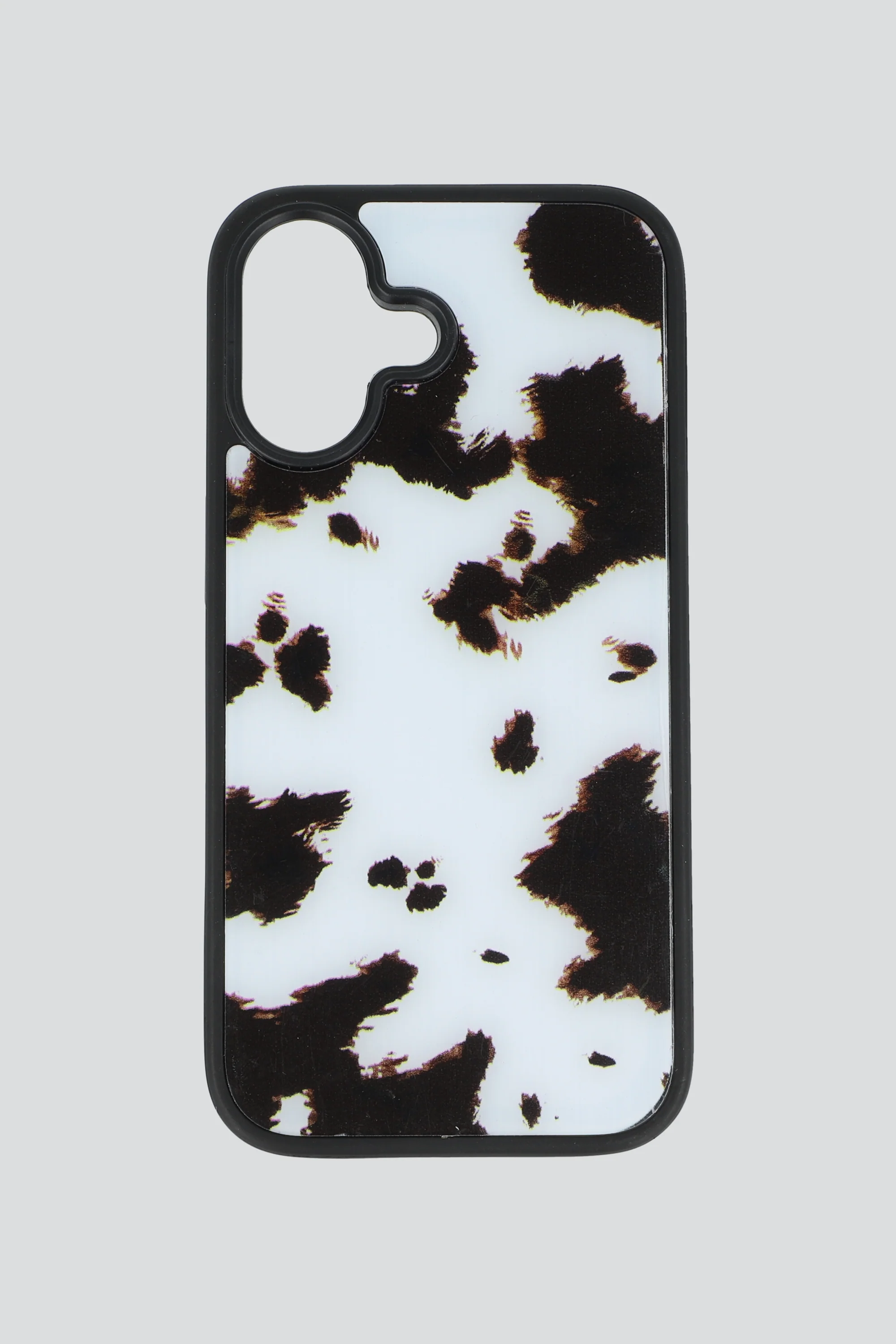 Funda para cel iph 16 cow print